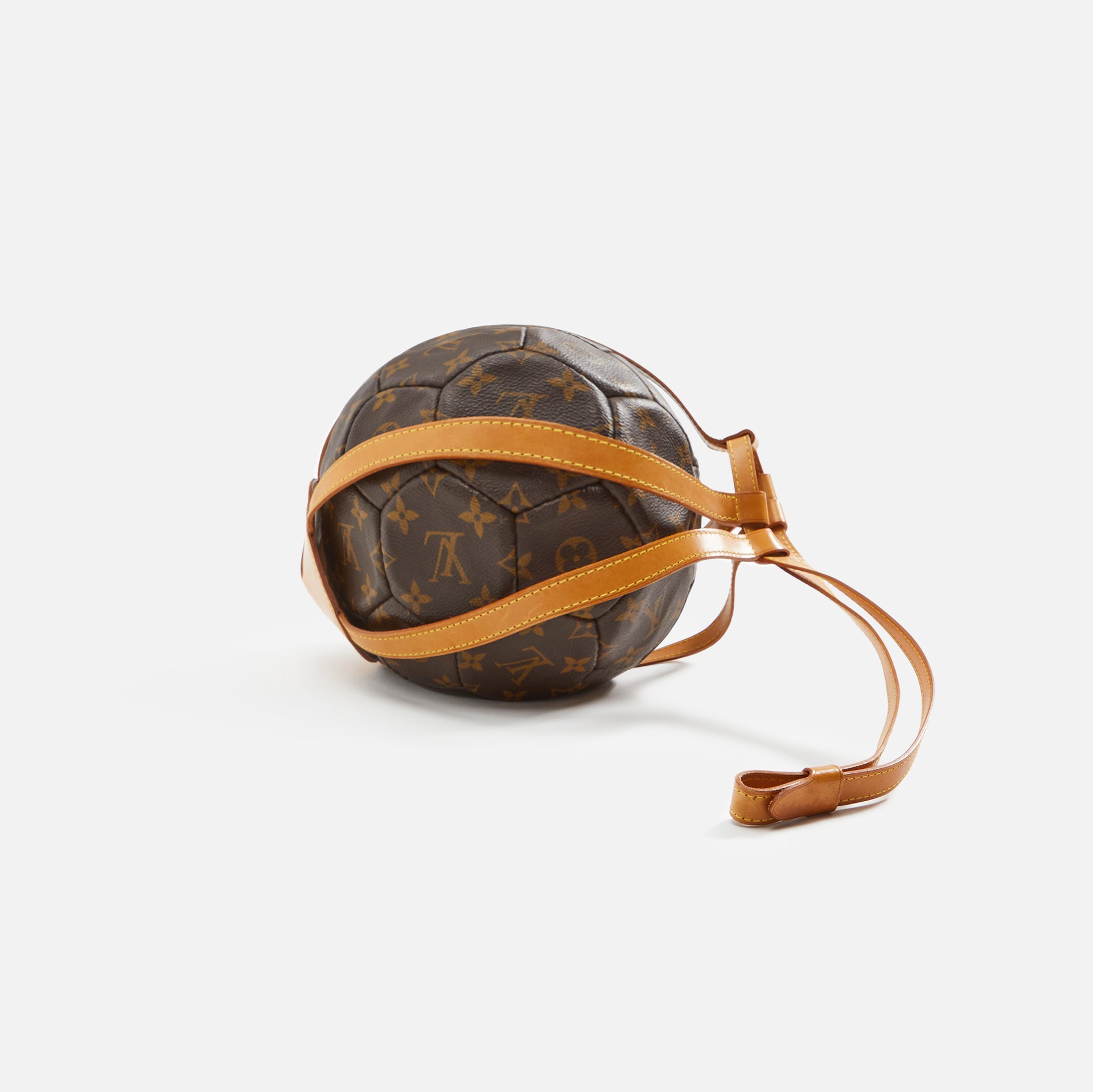 What Goes Around Comes Around Louis Vuitton Monogram Soccer Ball - Brown