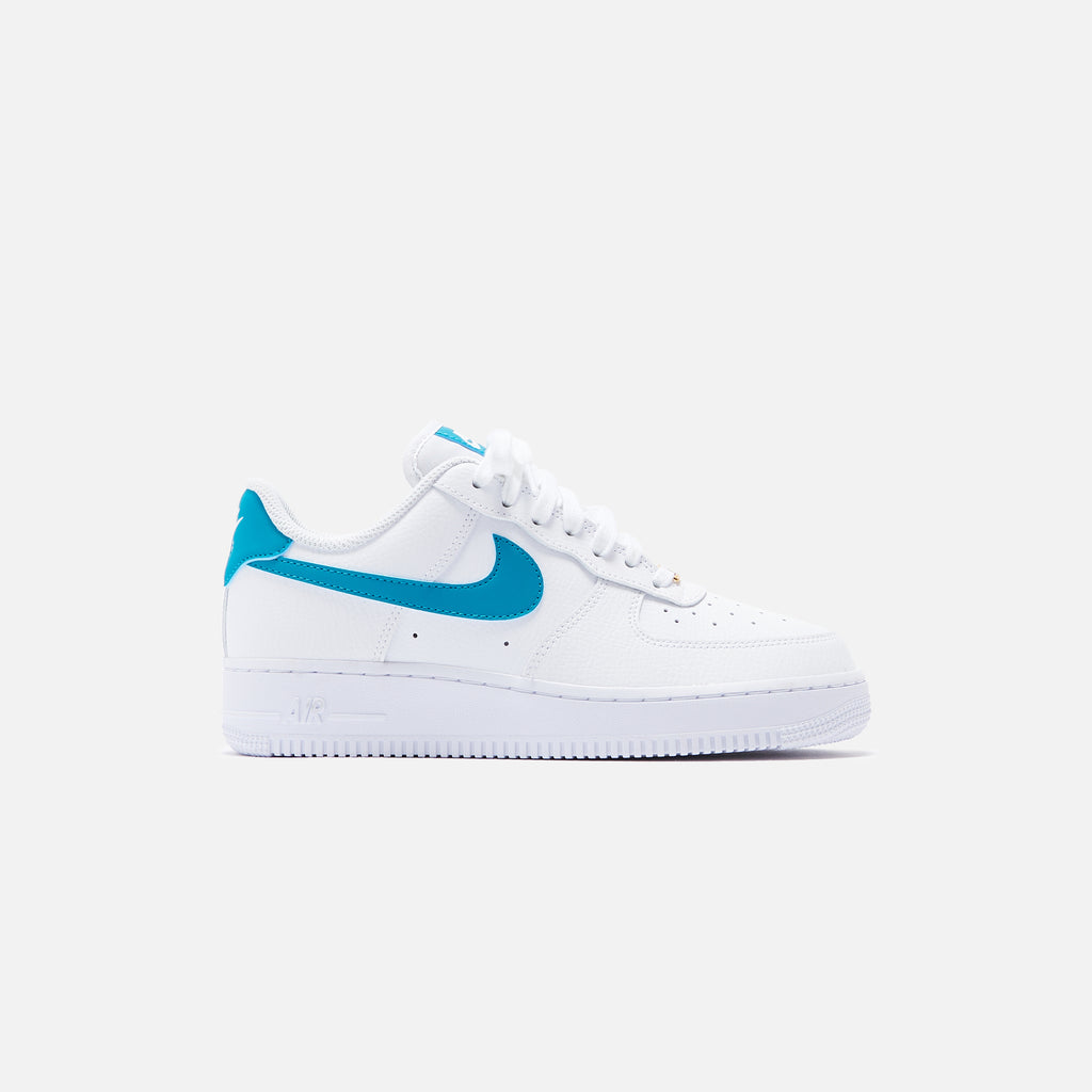 Nike air force 1 07 white teal nebula metallic gold Clearance
