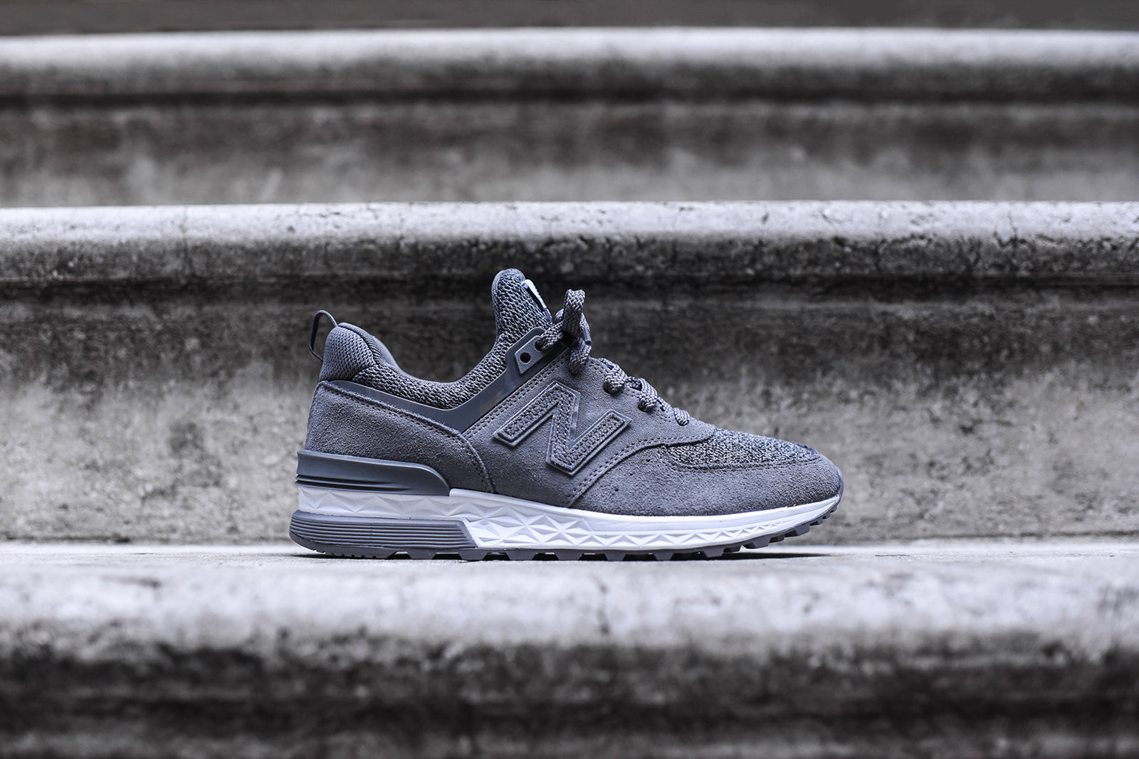 New Balance WMNS 574 - Castlerock / White