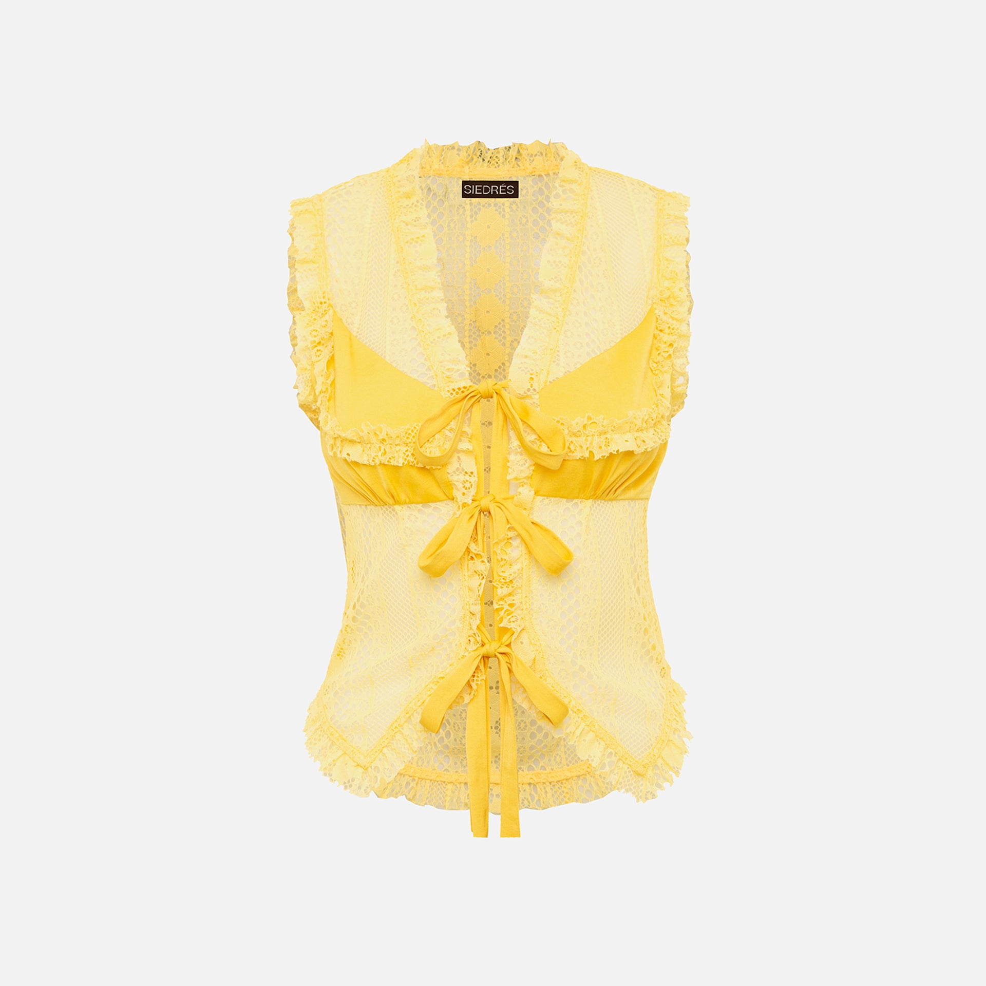 Siedres Aria Top - Yellow