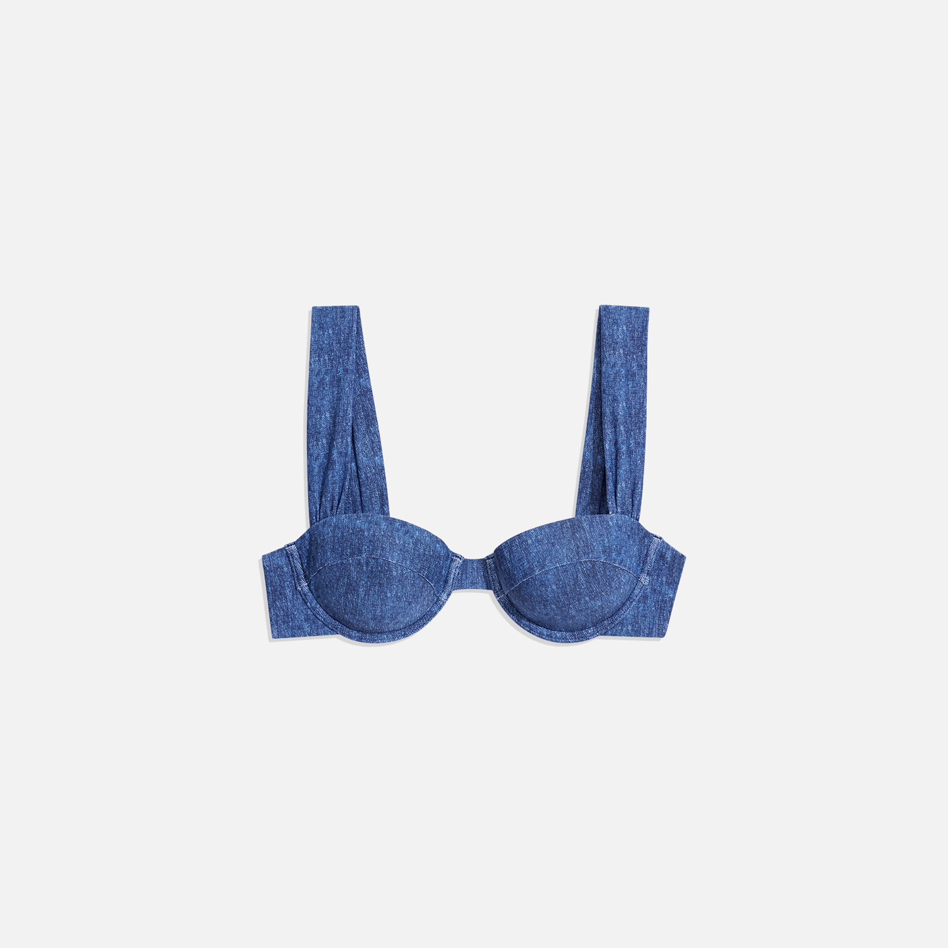We Wore What Claudia Top - Dark Wash