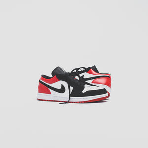 Nike Grade School Air Jordan 1 Low - White / Black / Gym Red