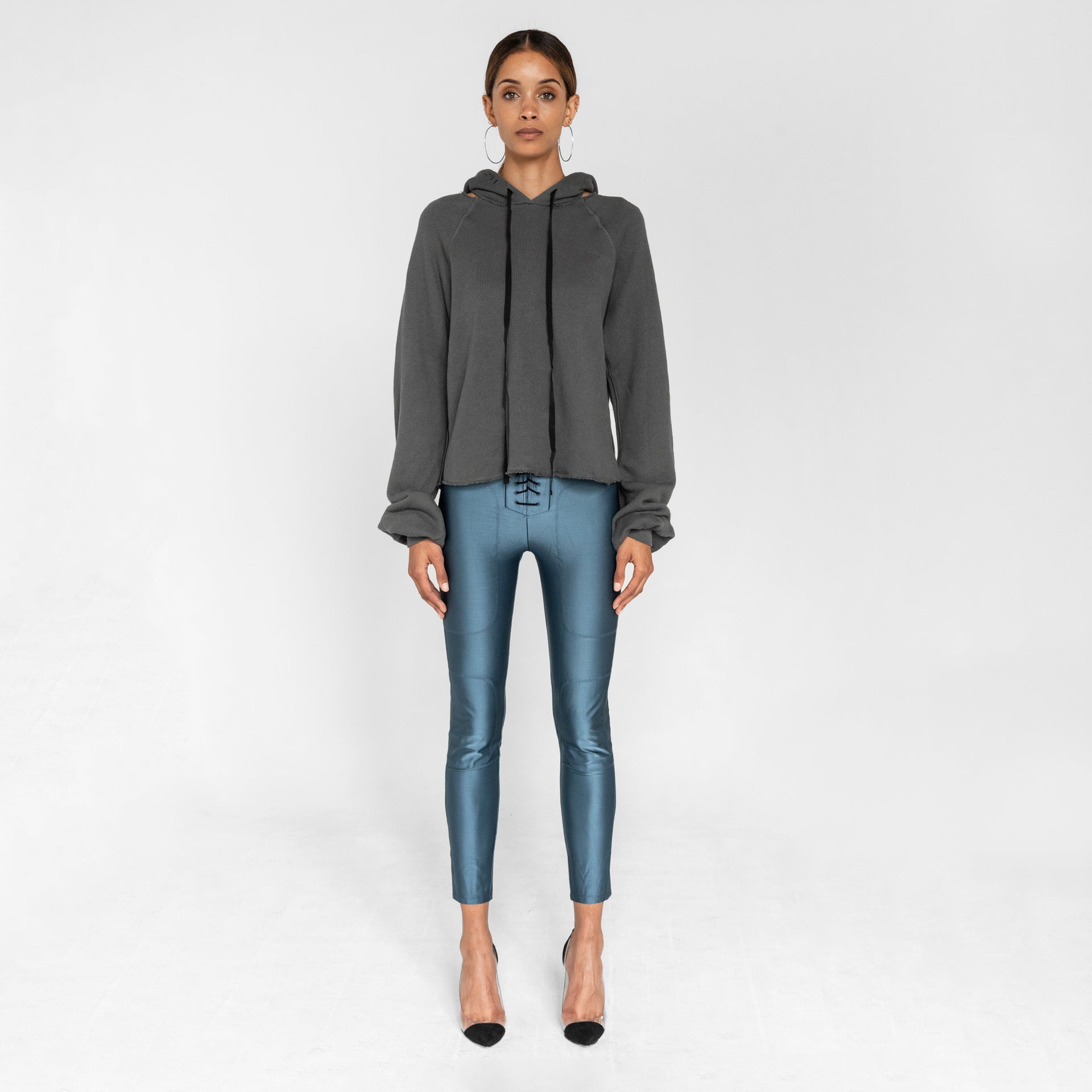 Unravel Project Cashmere Hoodie - Grey