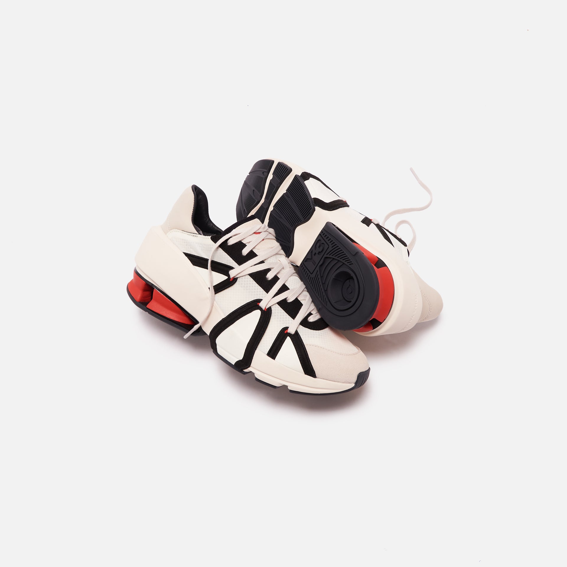 Y-3 Sukui III - Off White / Black / Red