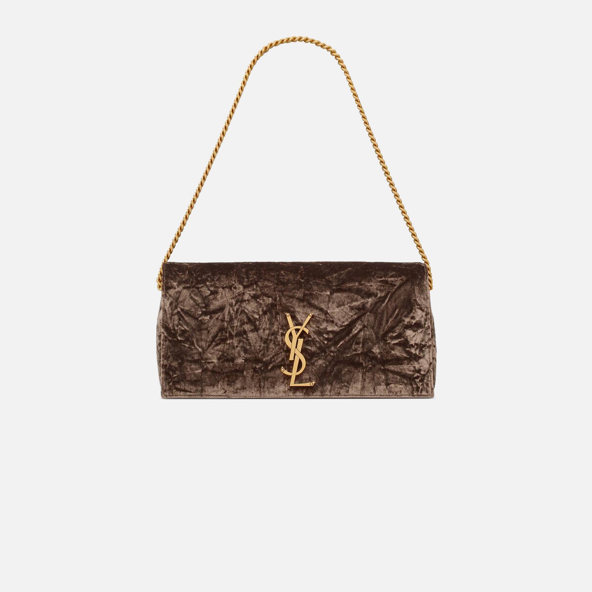 Saint Laurent YSL MNG Kate 99 Bag - Brown