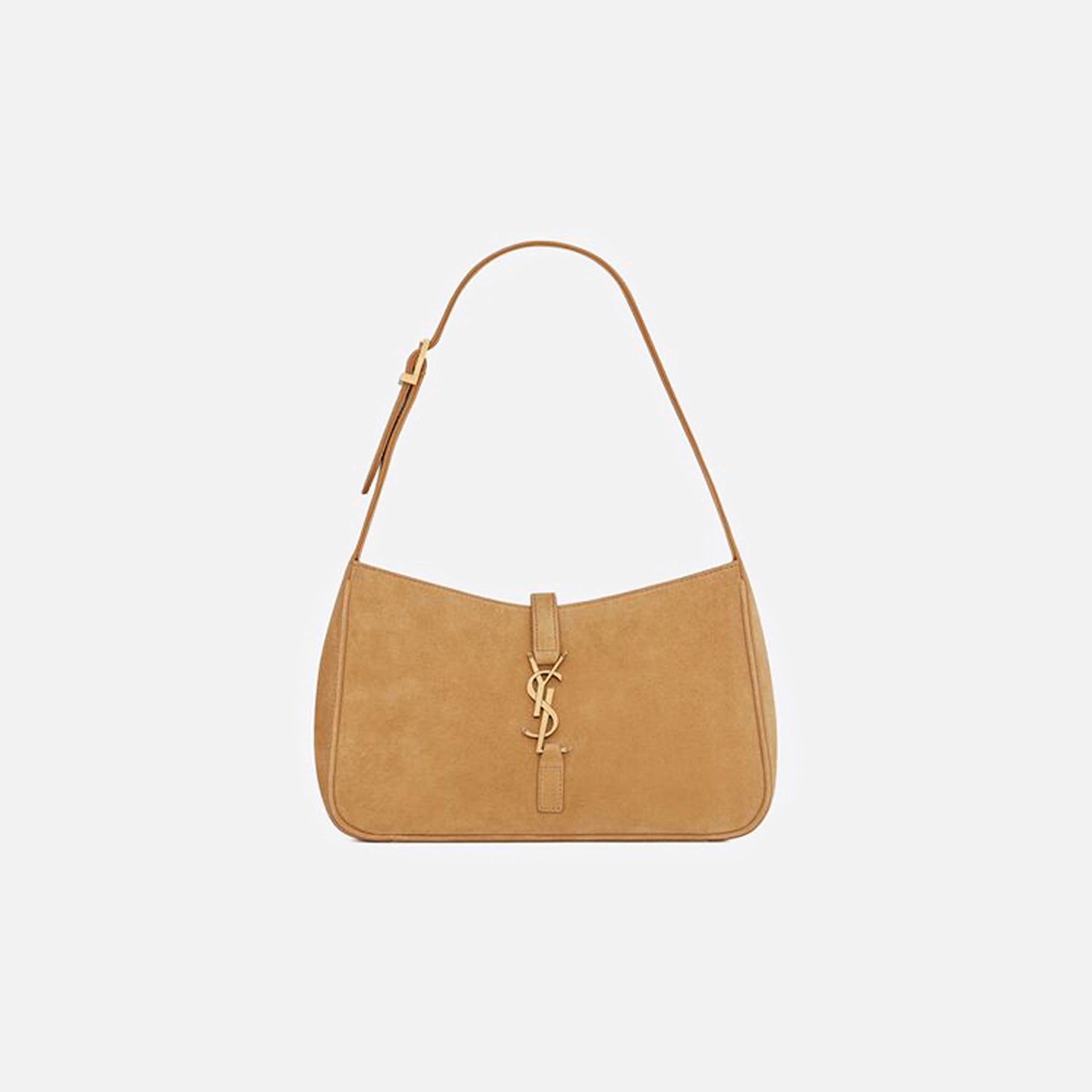 Saint Laurent Le 5A7 Hobo Bag Suede - Sable