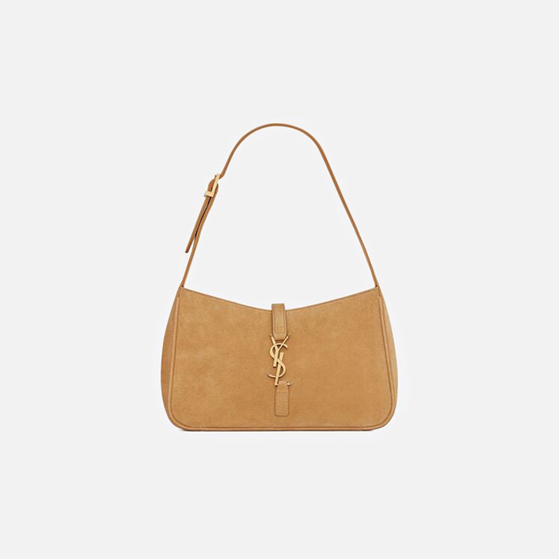 Saint Laurent Le 5A7 Hobo Bag Suede - Sable