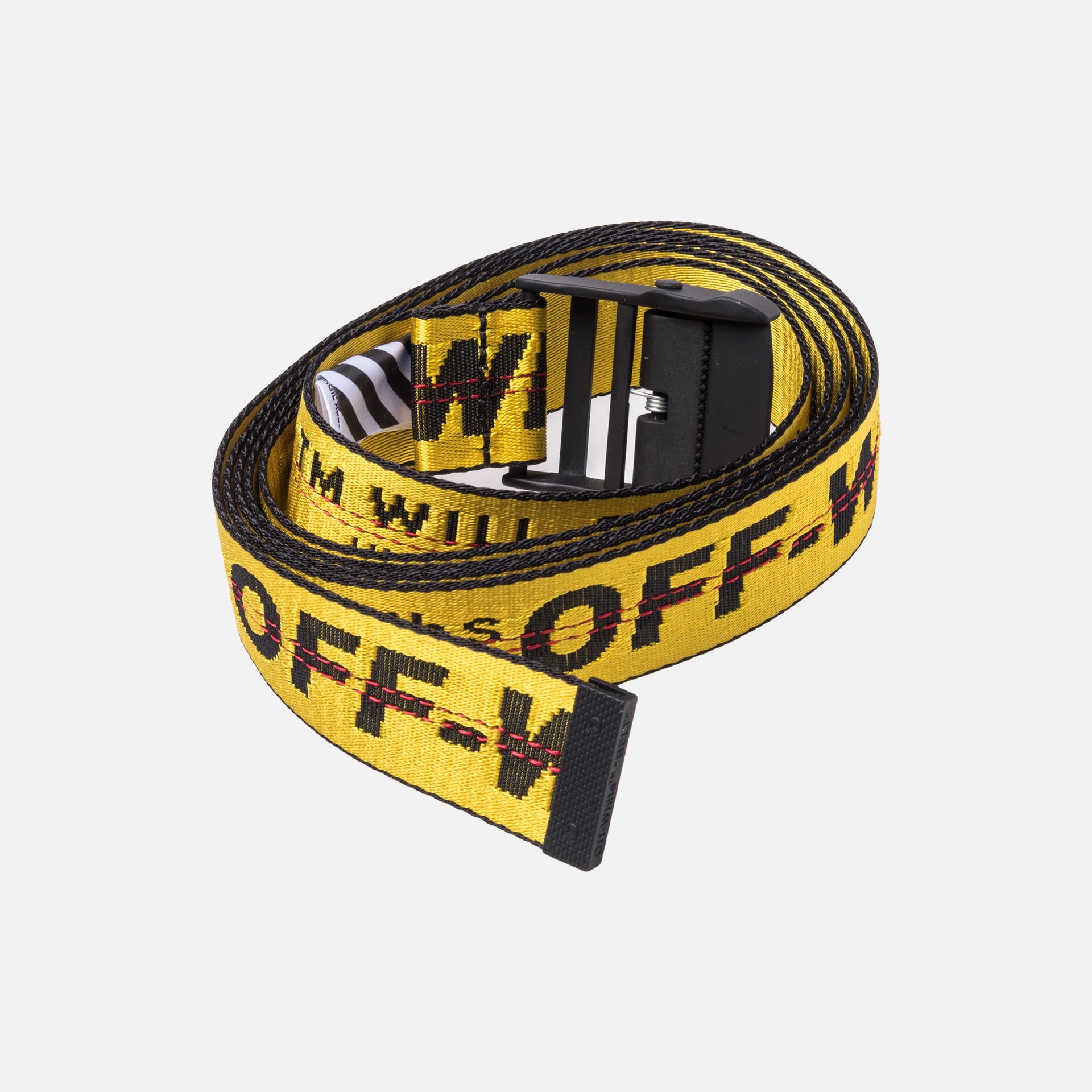 Off-White Industrial Belt - Yellow