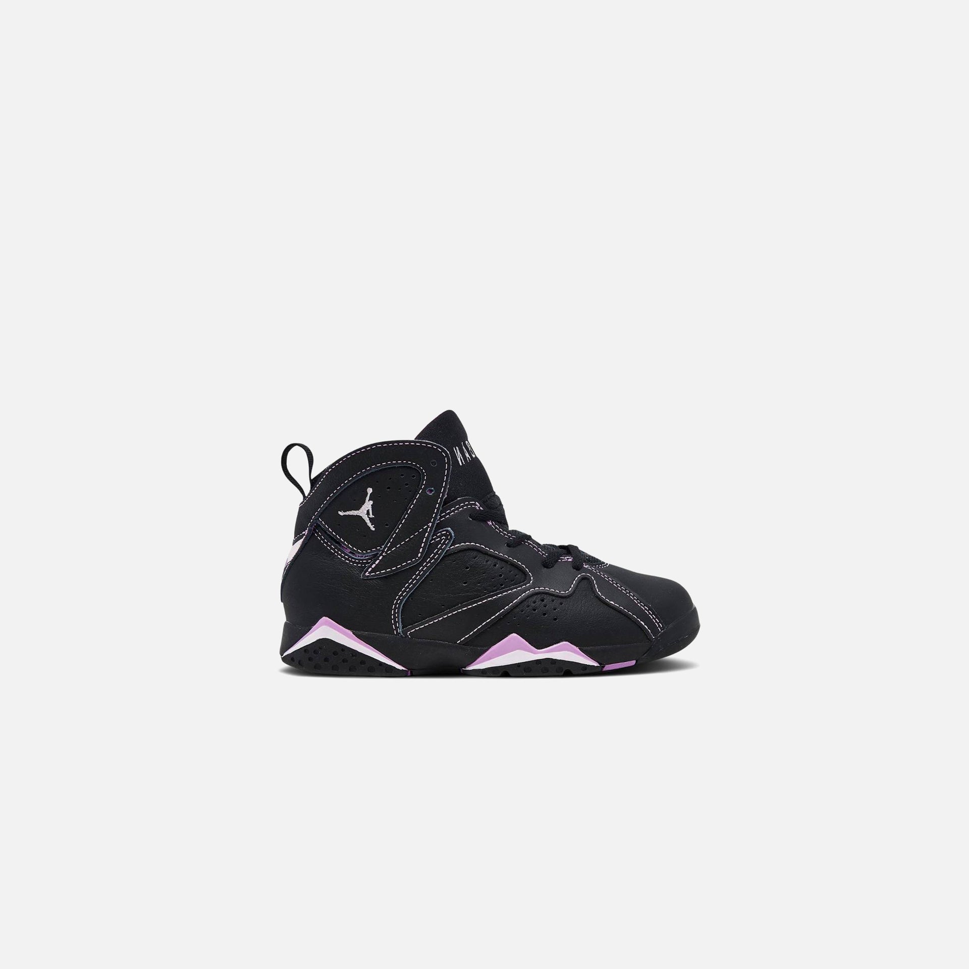 Nike Pre-School Air Jordan 7 Retro - Black / Purple / Fuschia