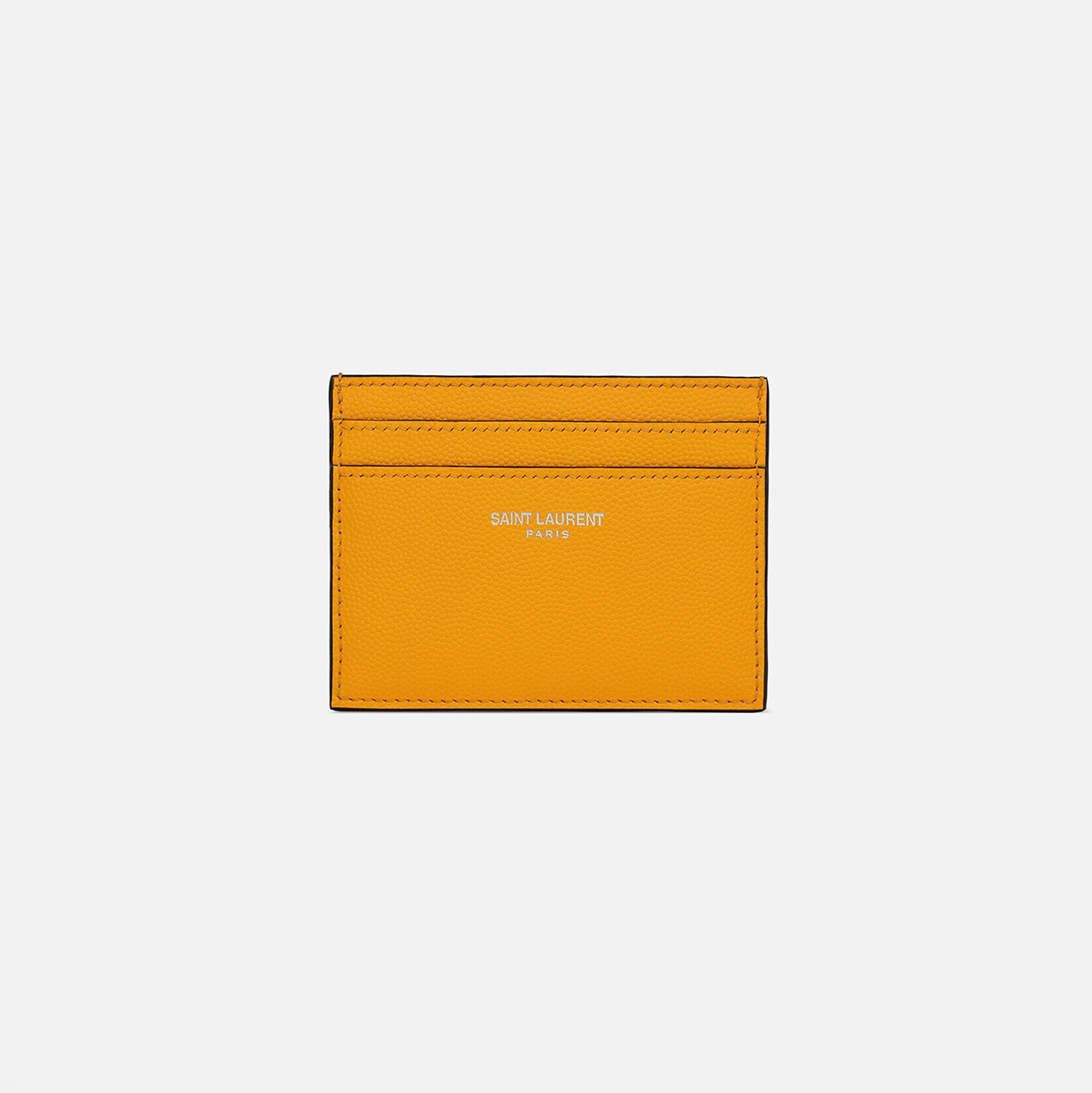 Saint Laurent Credit Card Case - Yellow