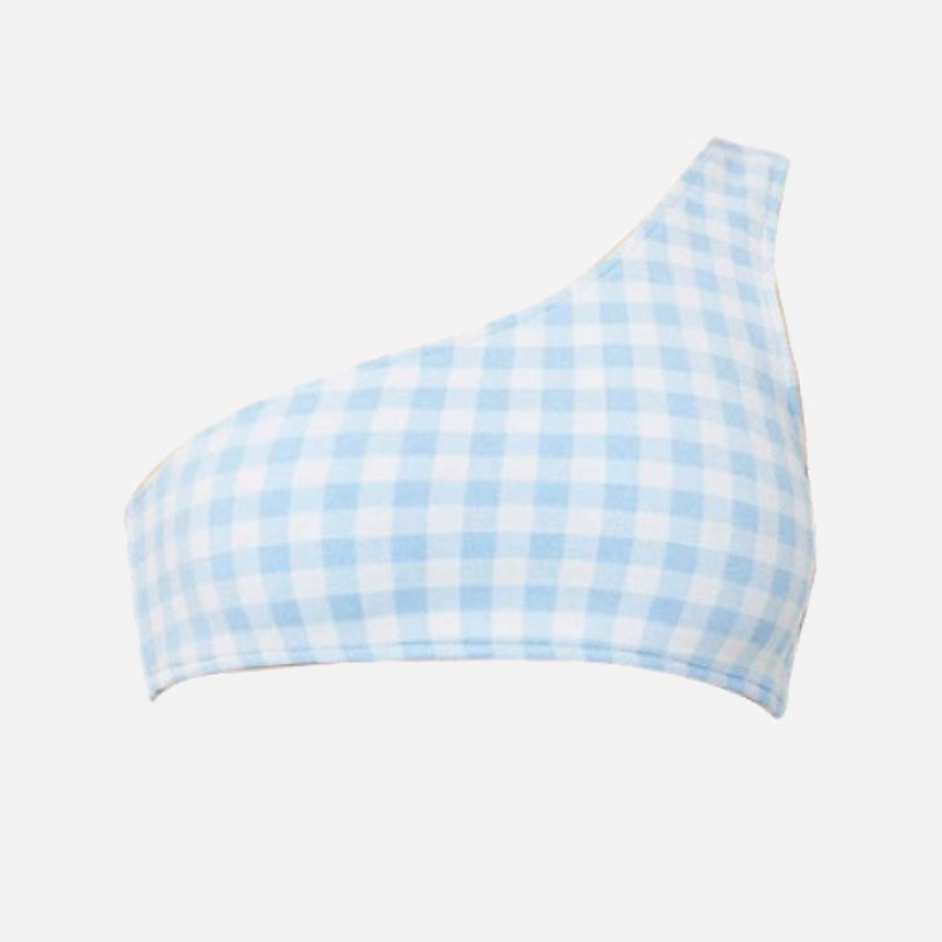 Frankies Barb Gingham Top - Bluebell