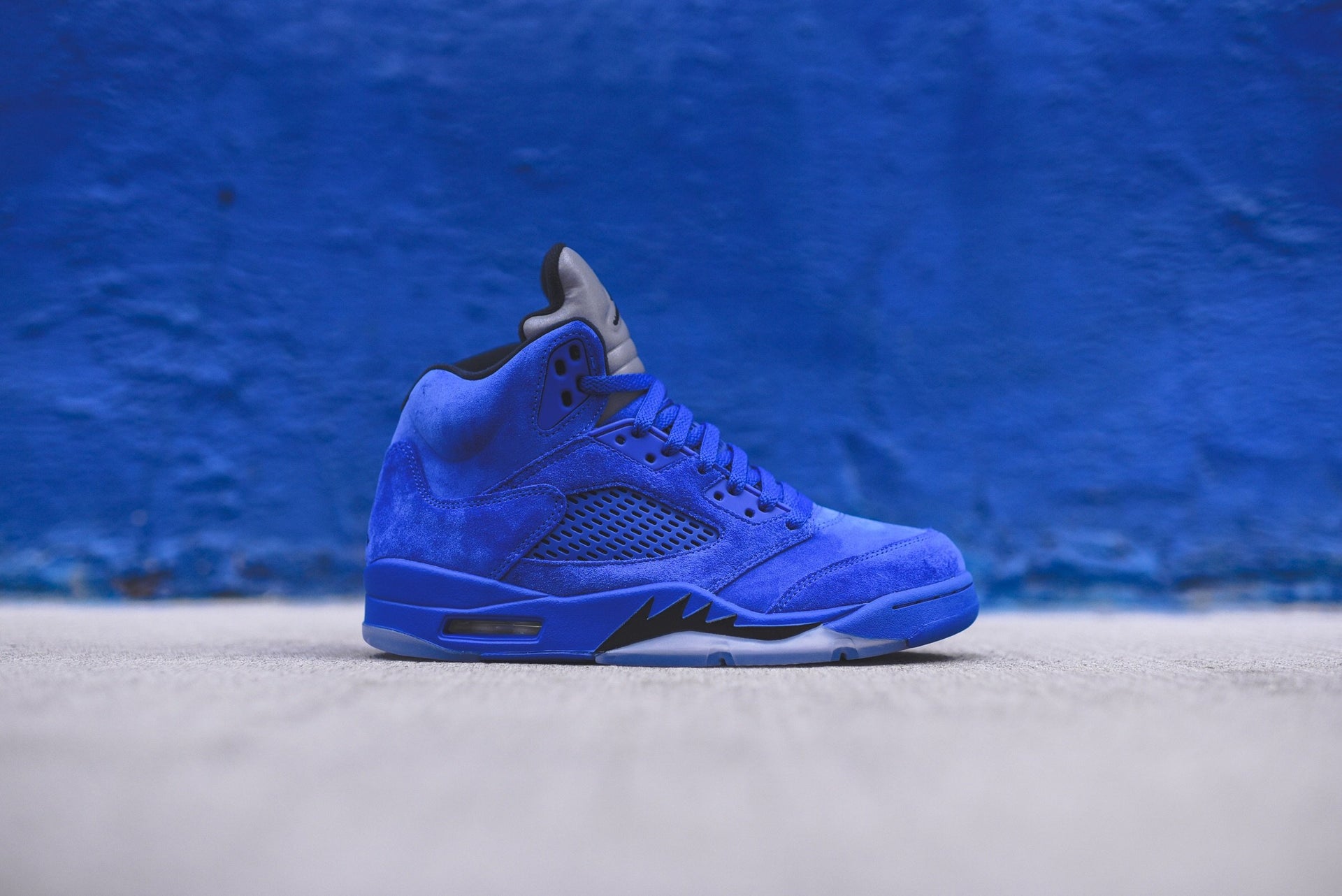 Nike GS Air Jordan 5 - Royal / Black