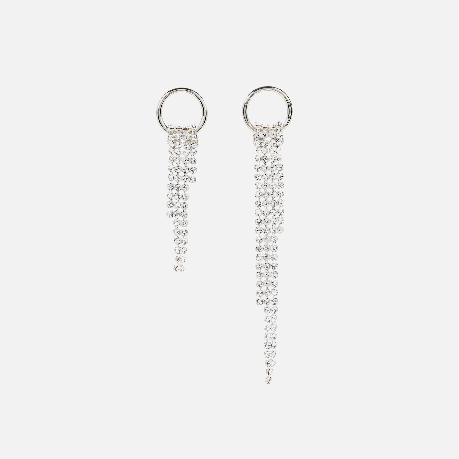 Justine Clenquet Shannon Earrings - Palladium