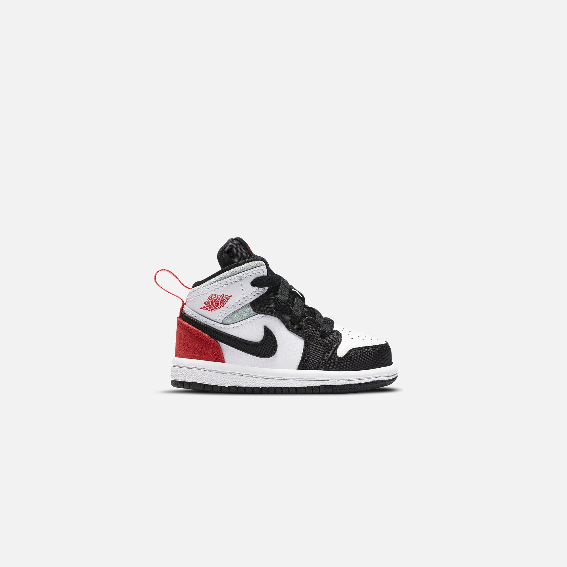 Nike Toddler Air Jordan 1 Mid SE - White / Track Red