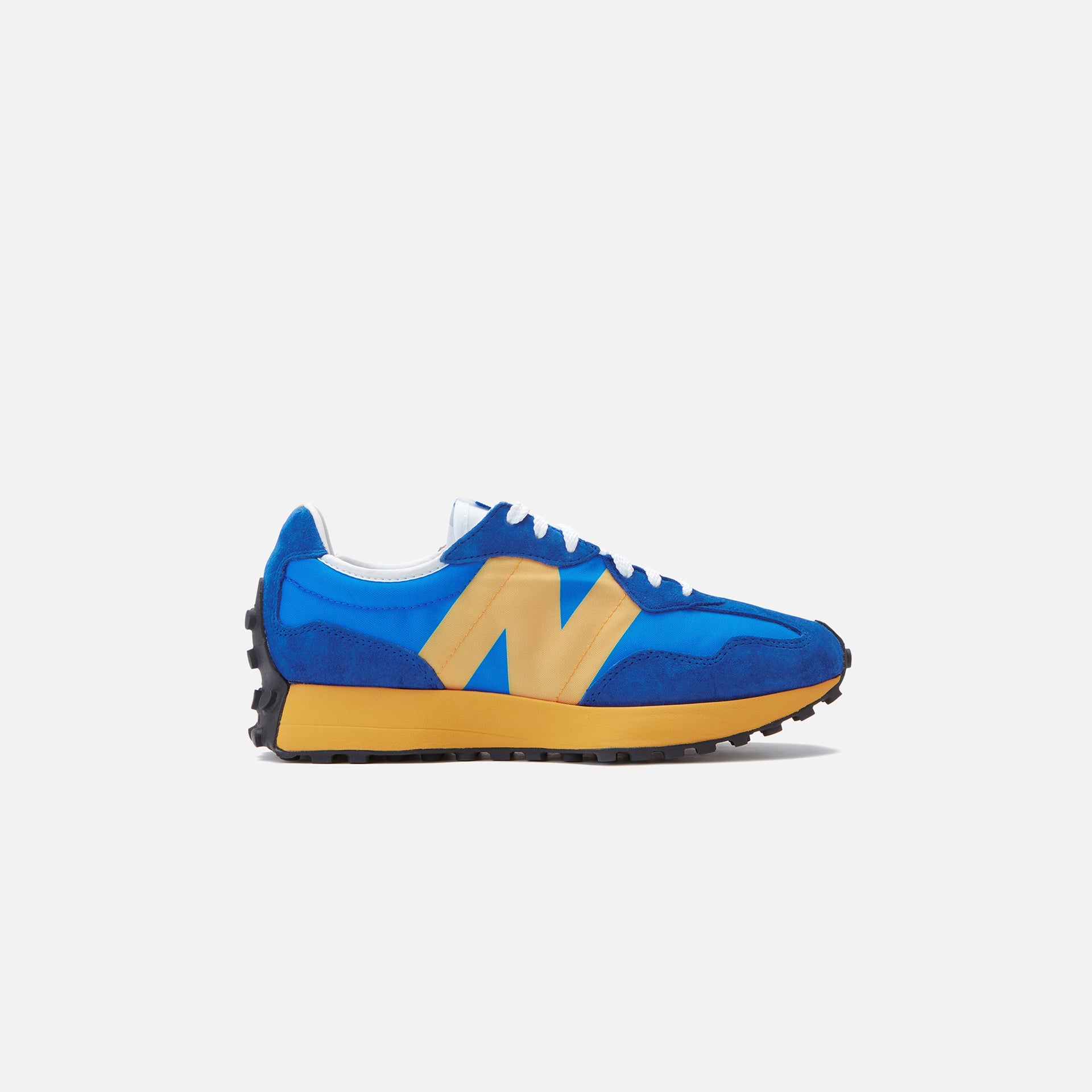 New Balance 327 - Orange / Blue Split