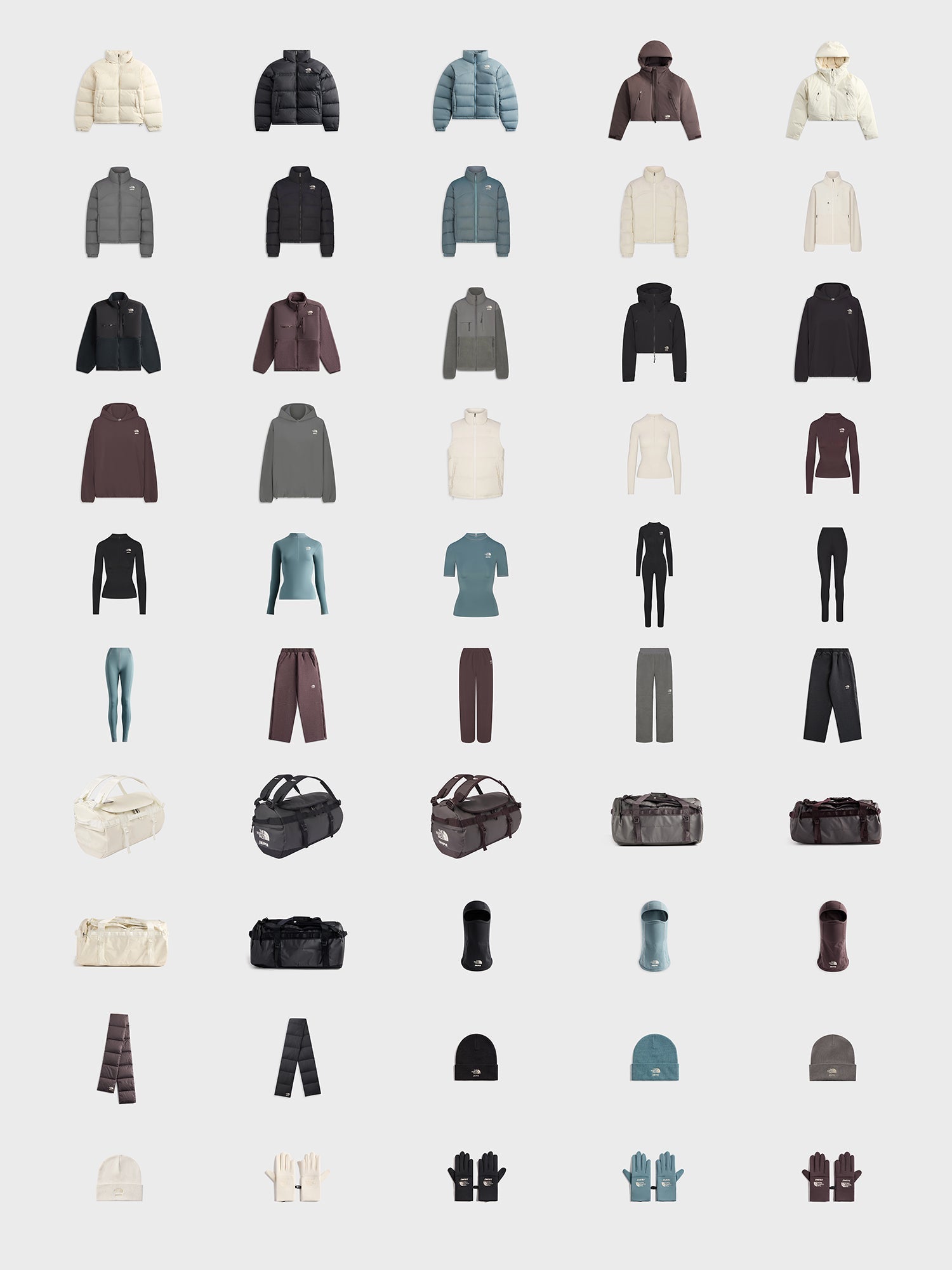 Kith Presents The North Face x SKIMS Collection