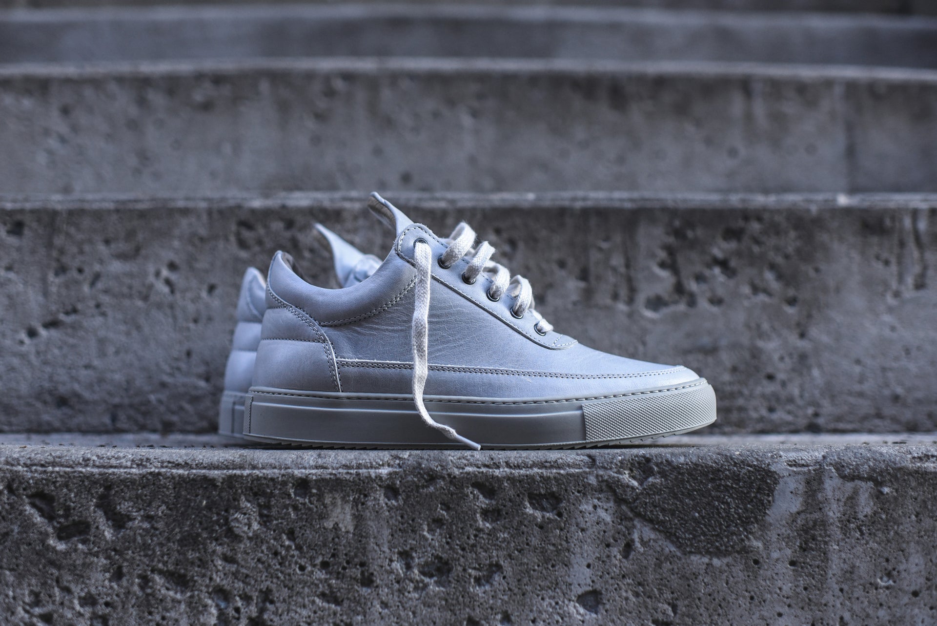 Filling Pieces Low Top - Dirty Grey