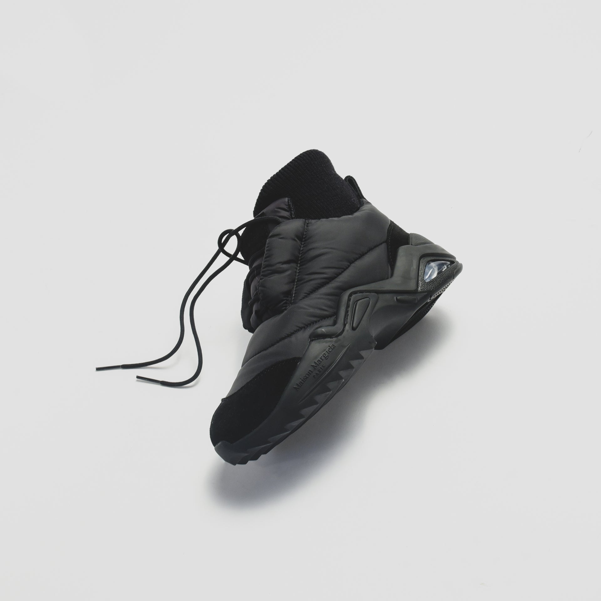 Margiela Puffer Sneaker Boot - Black