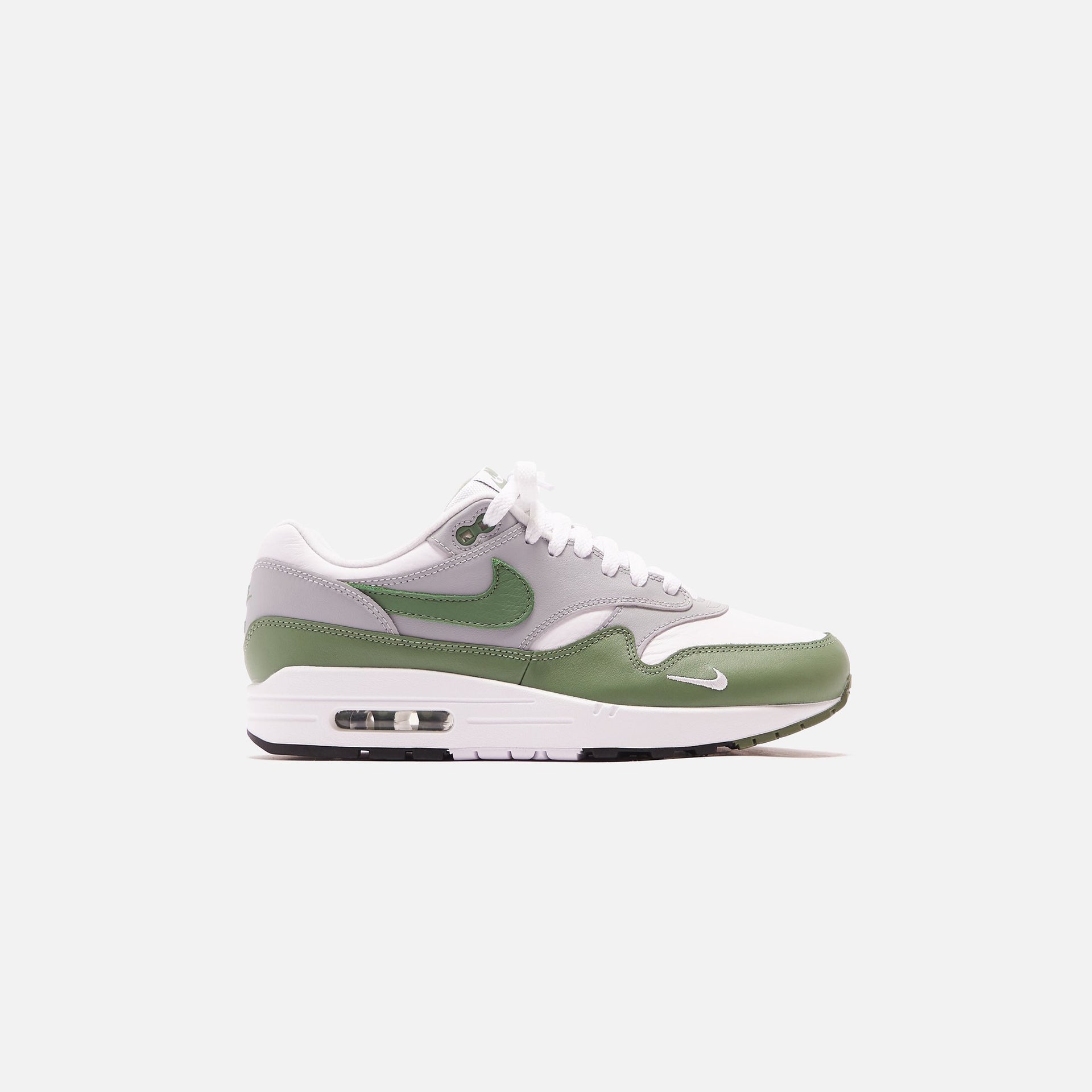 Nike Air Max 1 - White / Spiral Sage / Wolf Grey / Black