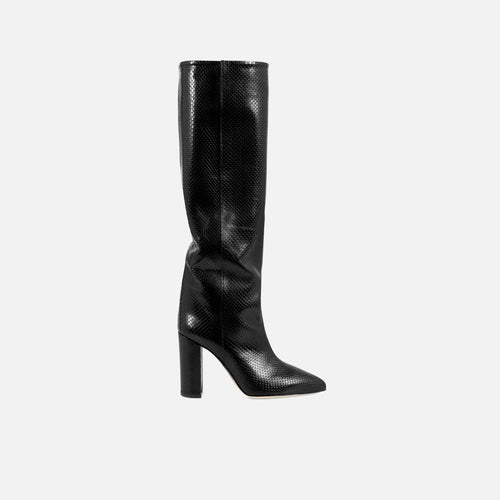news/paris-texas-block-heel-boot-100-printed-lizard-black