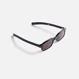 Flatlist Hanky Sunglasses - Solid Black / Solid Black Lens