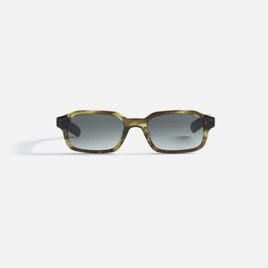 Flatlist Hanky Sunglasses - Olive Horn / Olive Gradient Lens