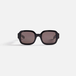 Flatlist Tishkoff KLEIN Sunglasses - Solid Black / Solid Black Lens