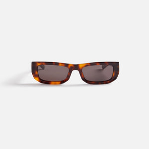Flatlist Bricktop Sunglasses - Tortoise / Solid Black Lens