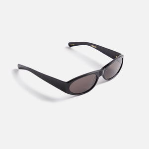 Flatlist Eddie Kyu Sunglasses - Solid Black / Solid Black Lens