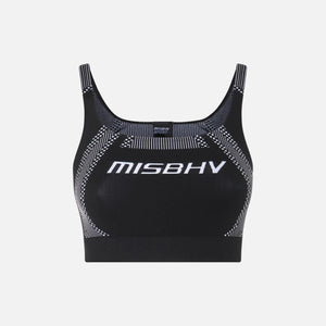 MISBHV Sport Bra Top - Black / White