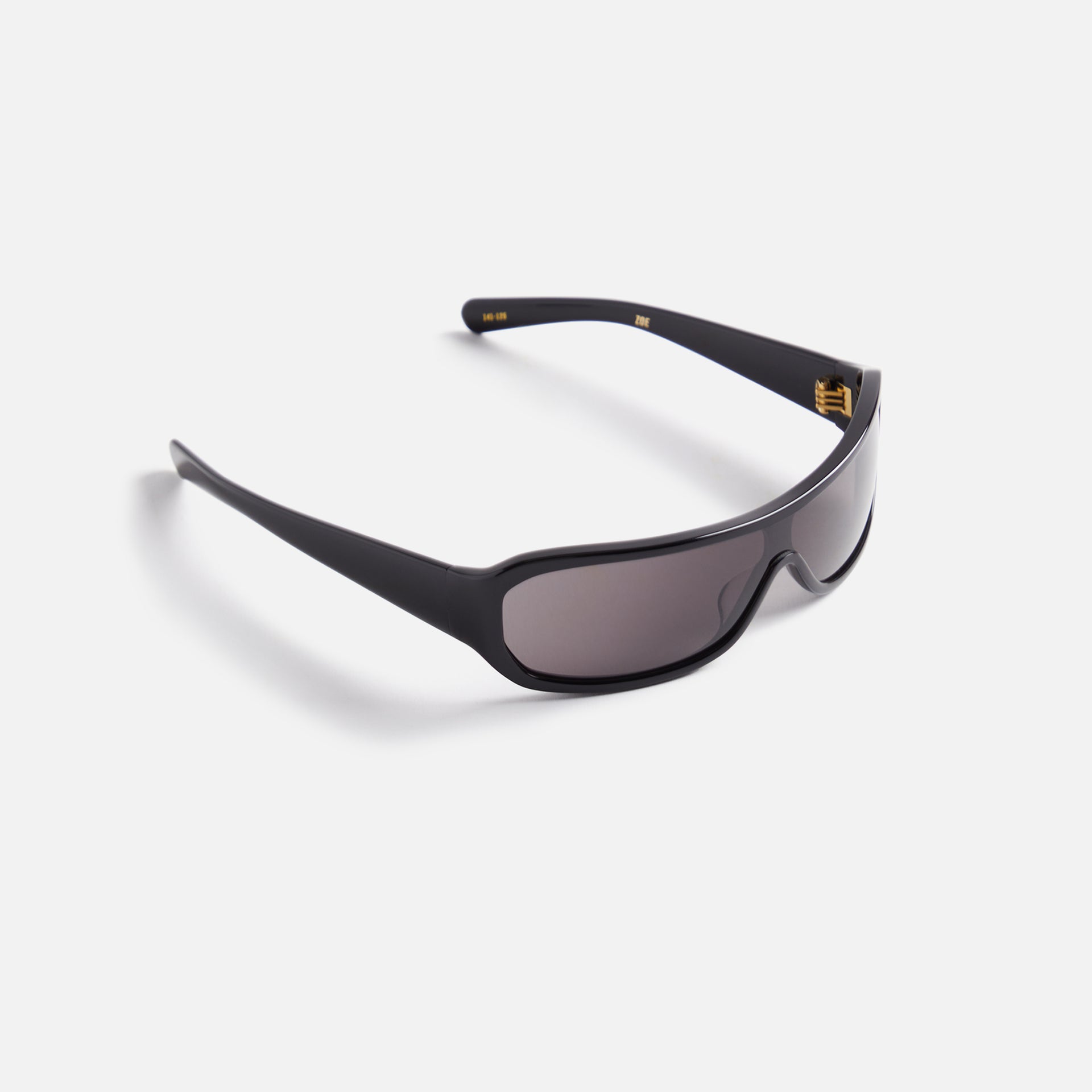 Flatlist Zoe Sunglasses - Solid Black / Solid Black Lens