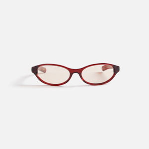 Flatlist Olympia Sunglasses - Solid Black / Brown Gradient Lens
