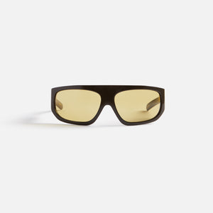 Flatlist Farah Sunglasses - Solid Army Green / Smoked Olive Lens