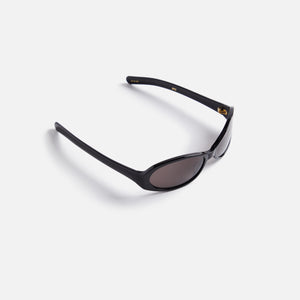 Flatlist Opel Sunglasses - Solid Black / Solid Black Lens