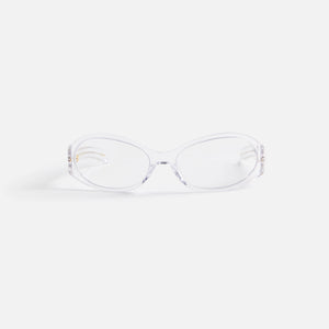 Flatlist Opel Sunglasses - Clear Crystal / Clear Lens