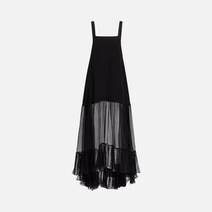 Azeeza Bellevue Poplin Chiffon Dress - Black