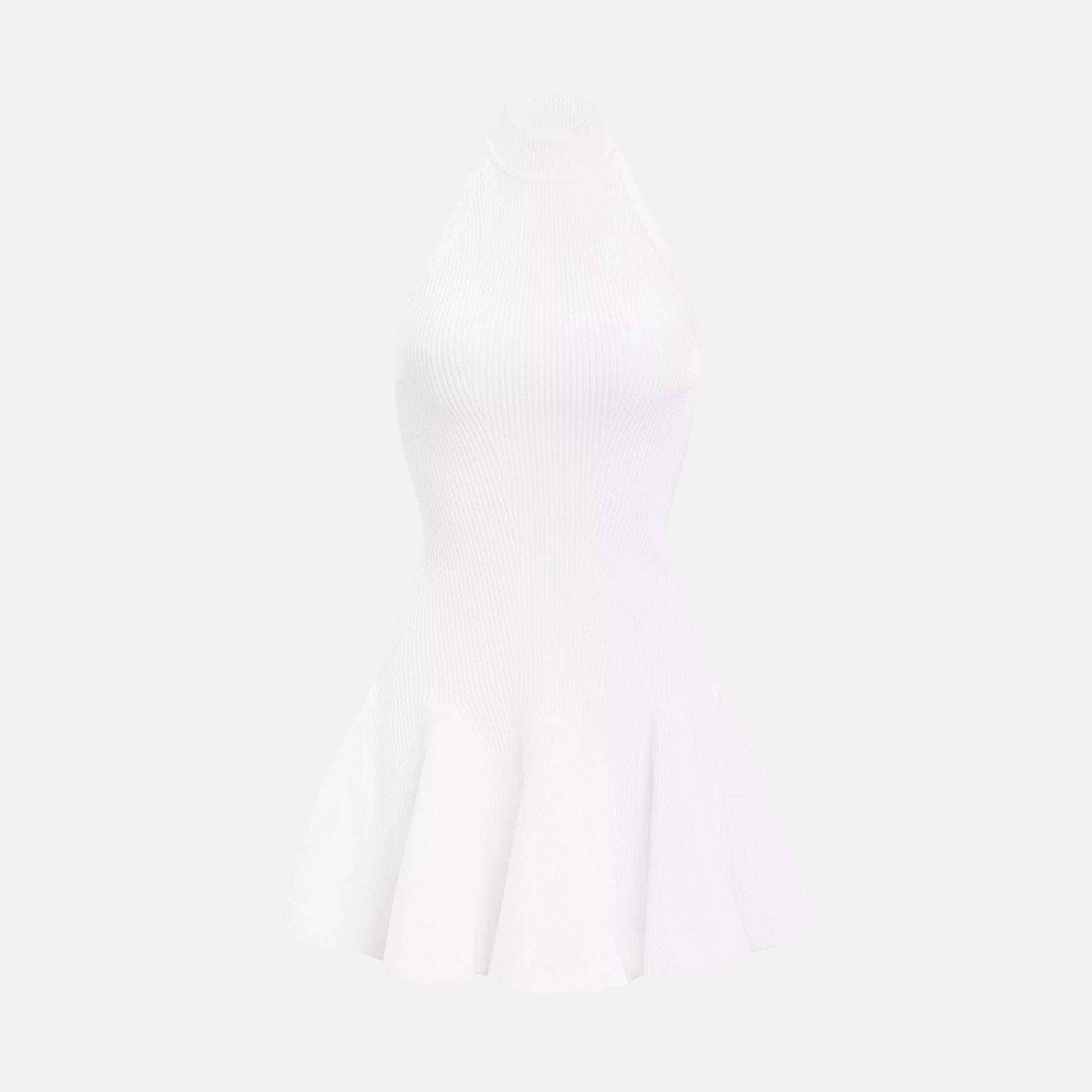 Retrofete Quinn Dress - White / Gold