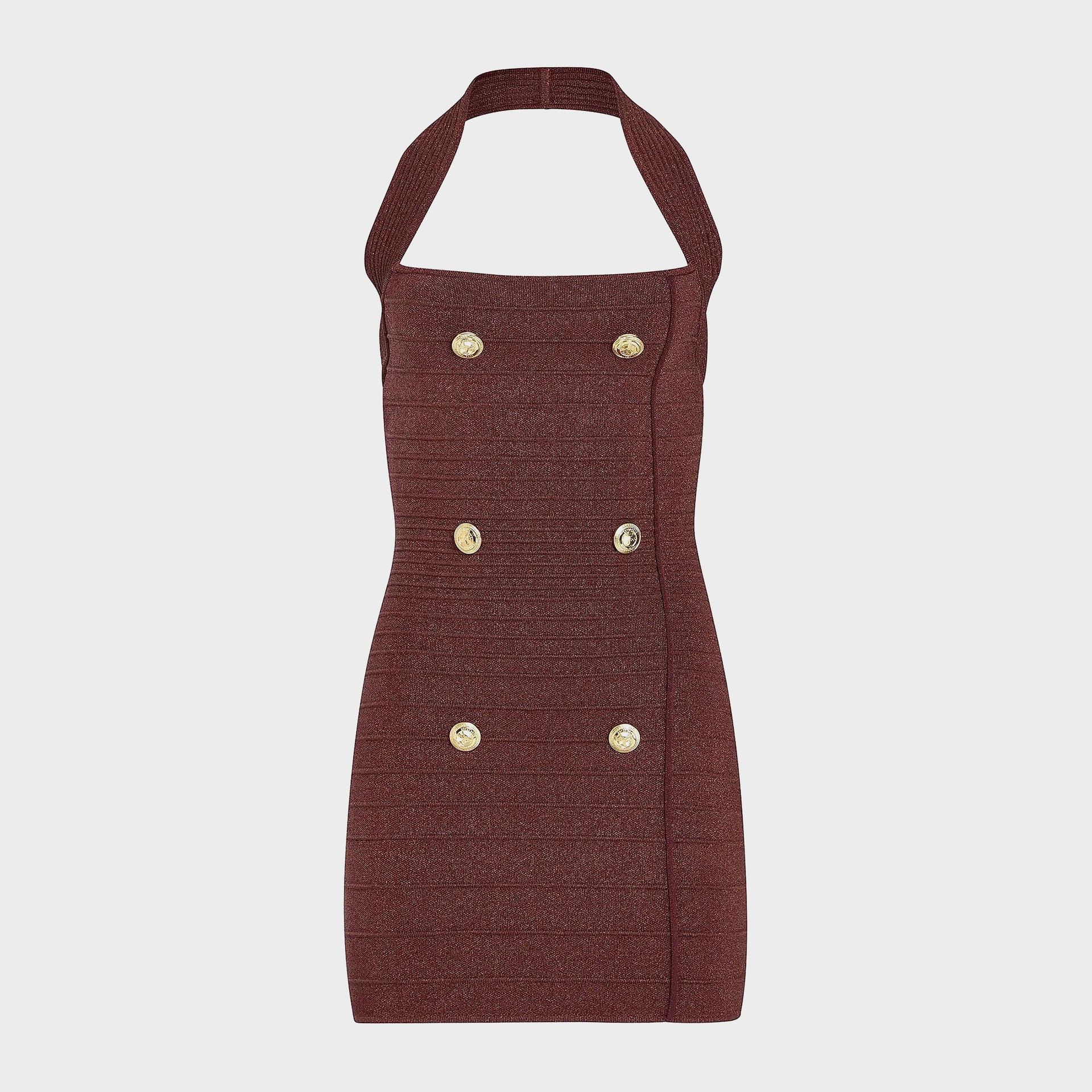 Retrofete Harlyn Dress - Metallic Pecan