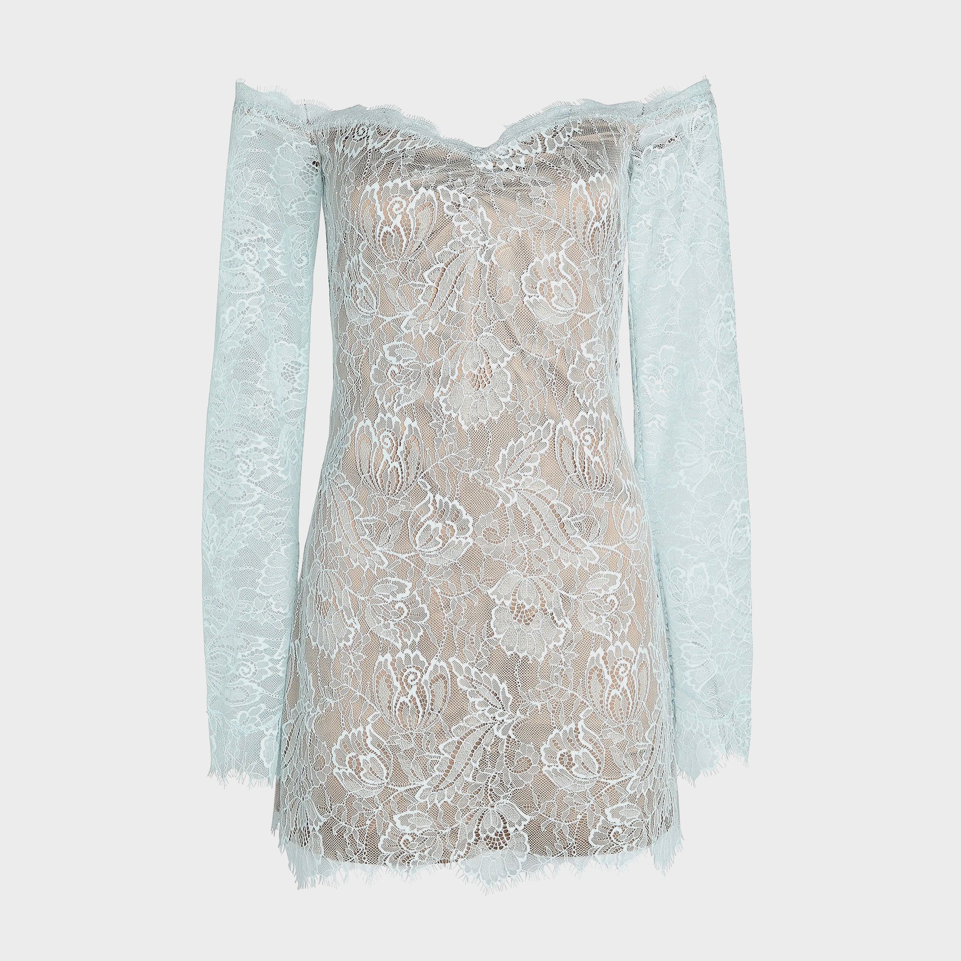 Retrofete Aino Lace Dress - Ice Blue