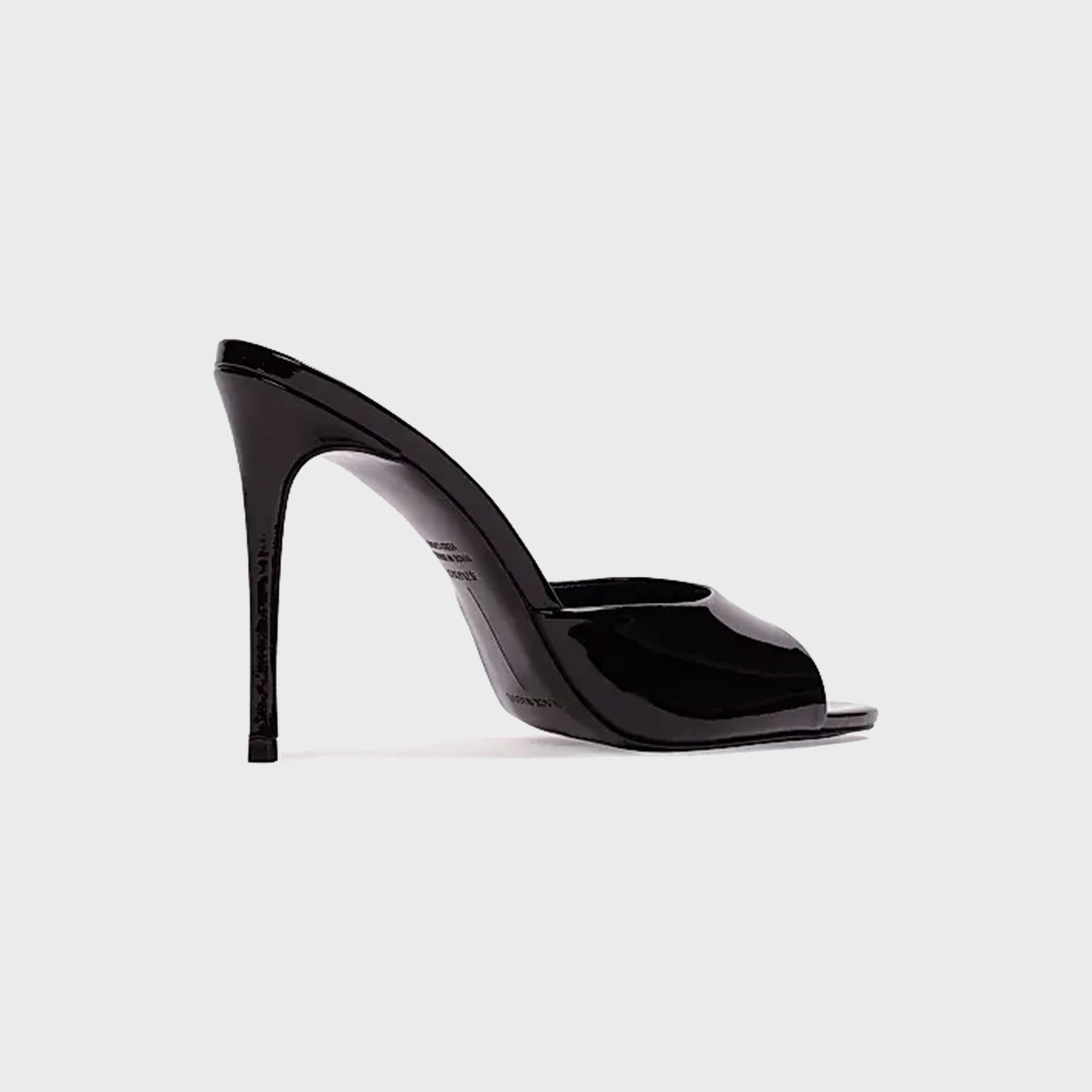 Black Suede Studio Jazz 100 - Black Patent Leather