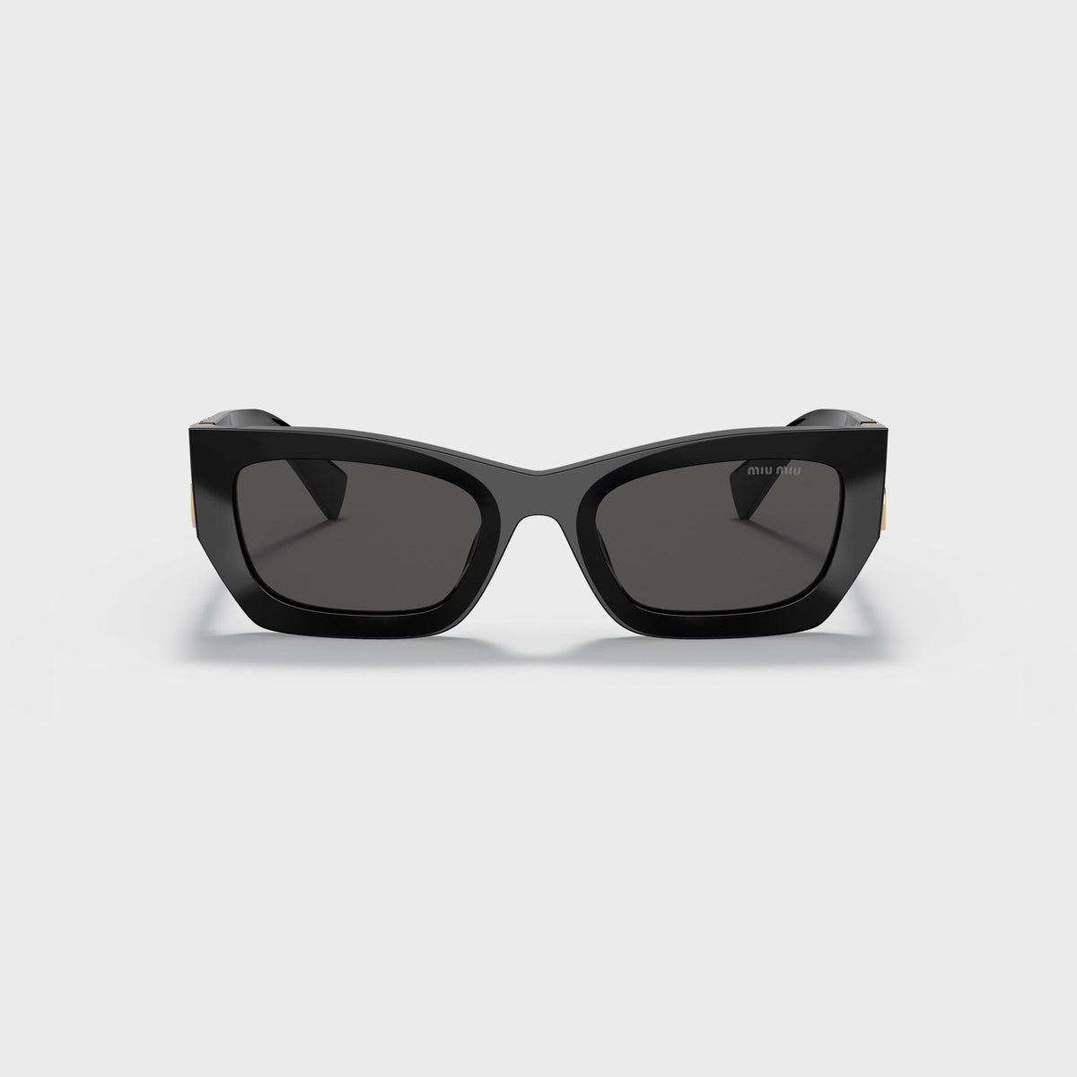 Miu Miu 0MU09WS Sunglasses - Black / Dark Grey