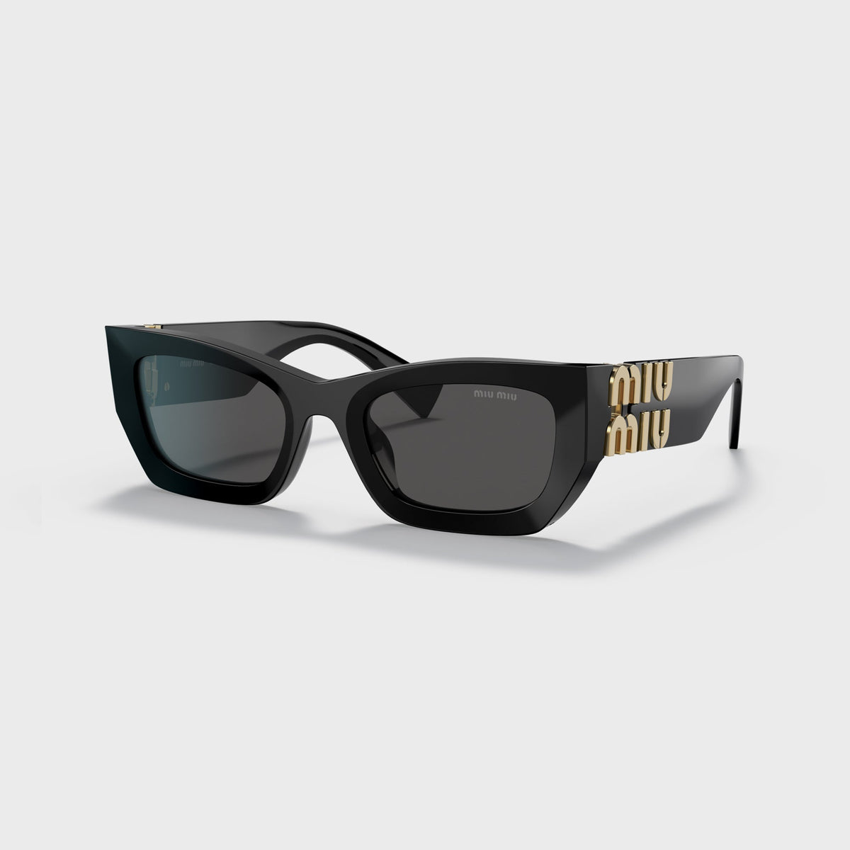 Miu Miu 0MU09WS Sunglasses - Black / Dark Grey
