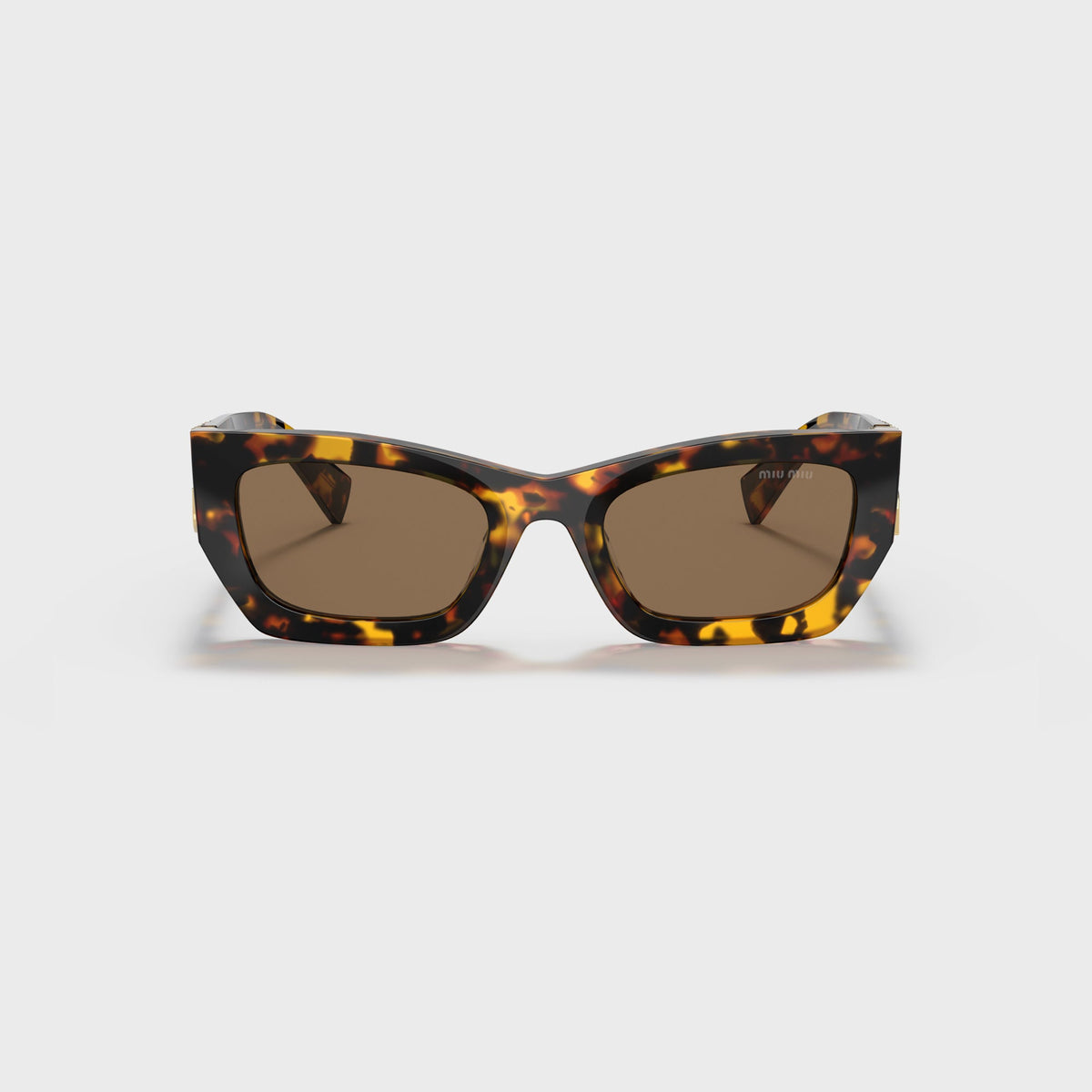 Miu Miu 0MU09WS Sunglasses - Honey Havana / Dark Brown