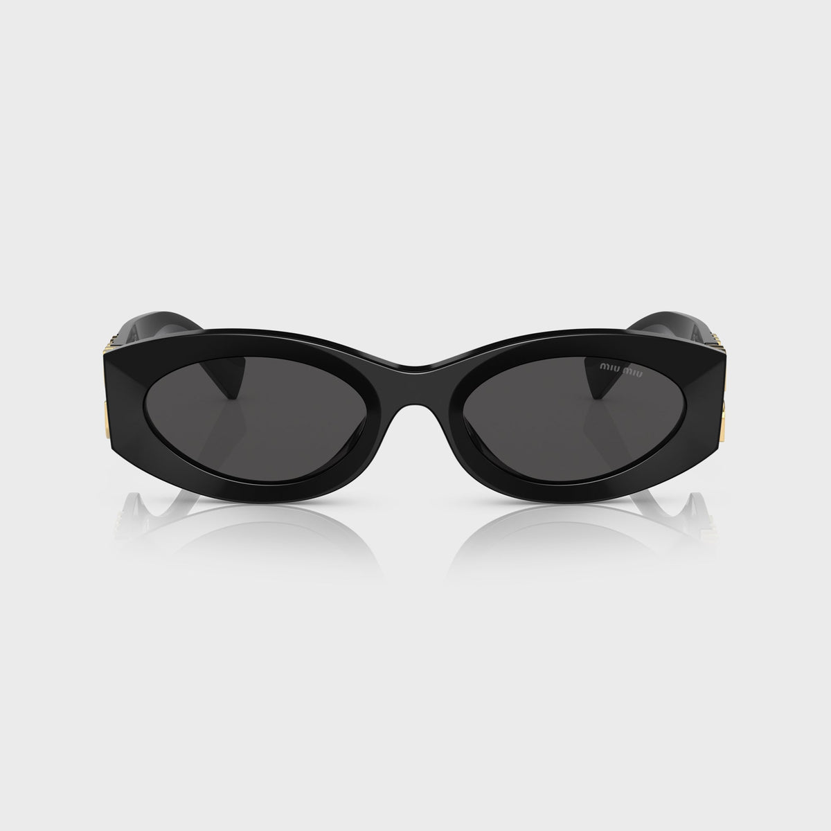 Miu Miu 0MU11WS Sunglasses - Black / Dark Grey