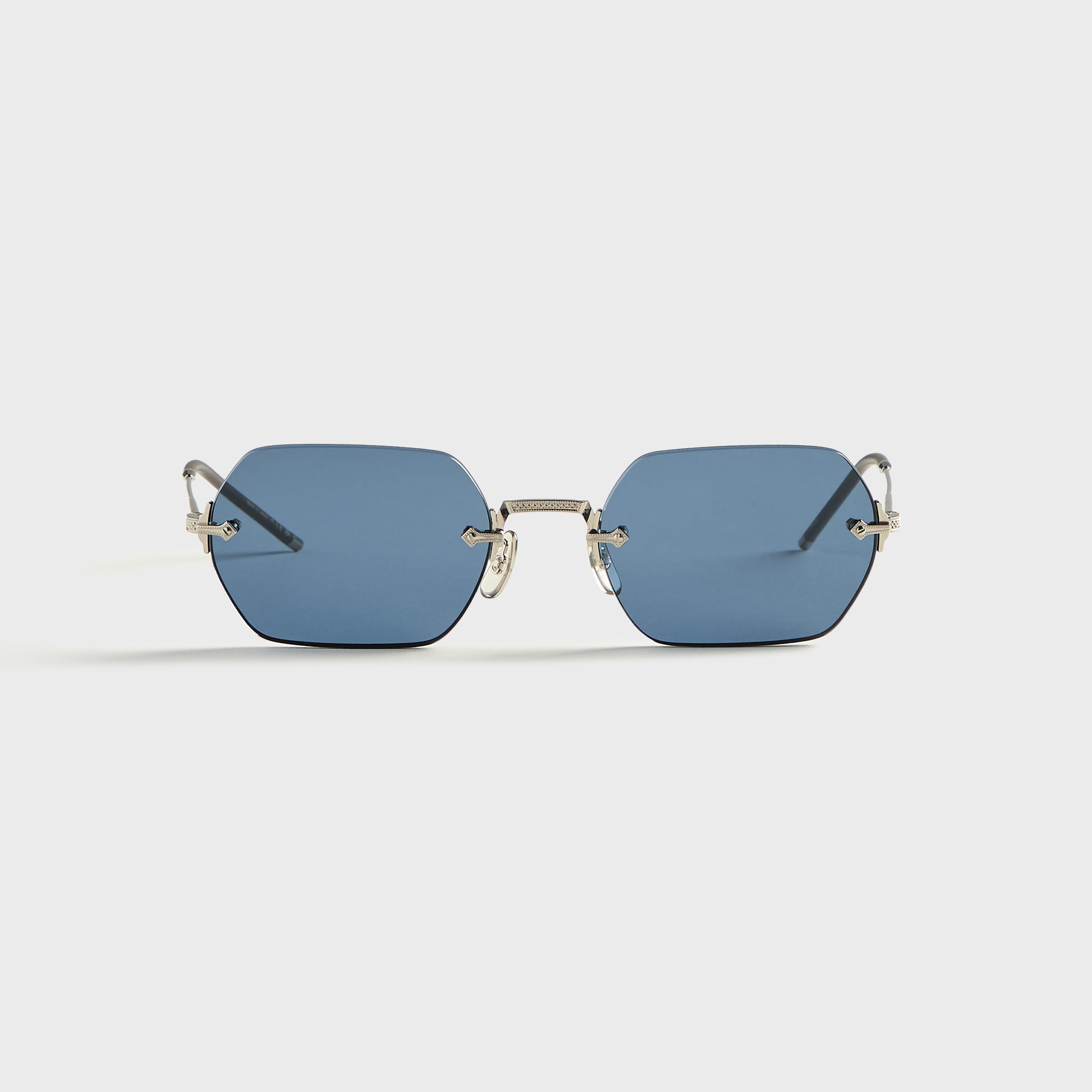 Oliver Peoples TK-13 Sunglasses - Silver / Blue – Kith