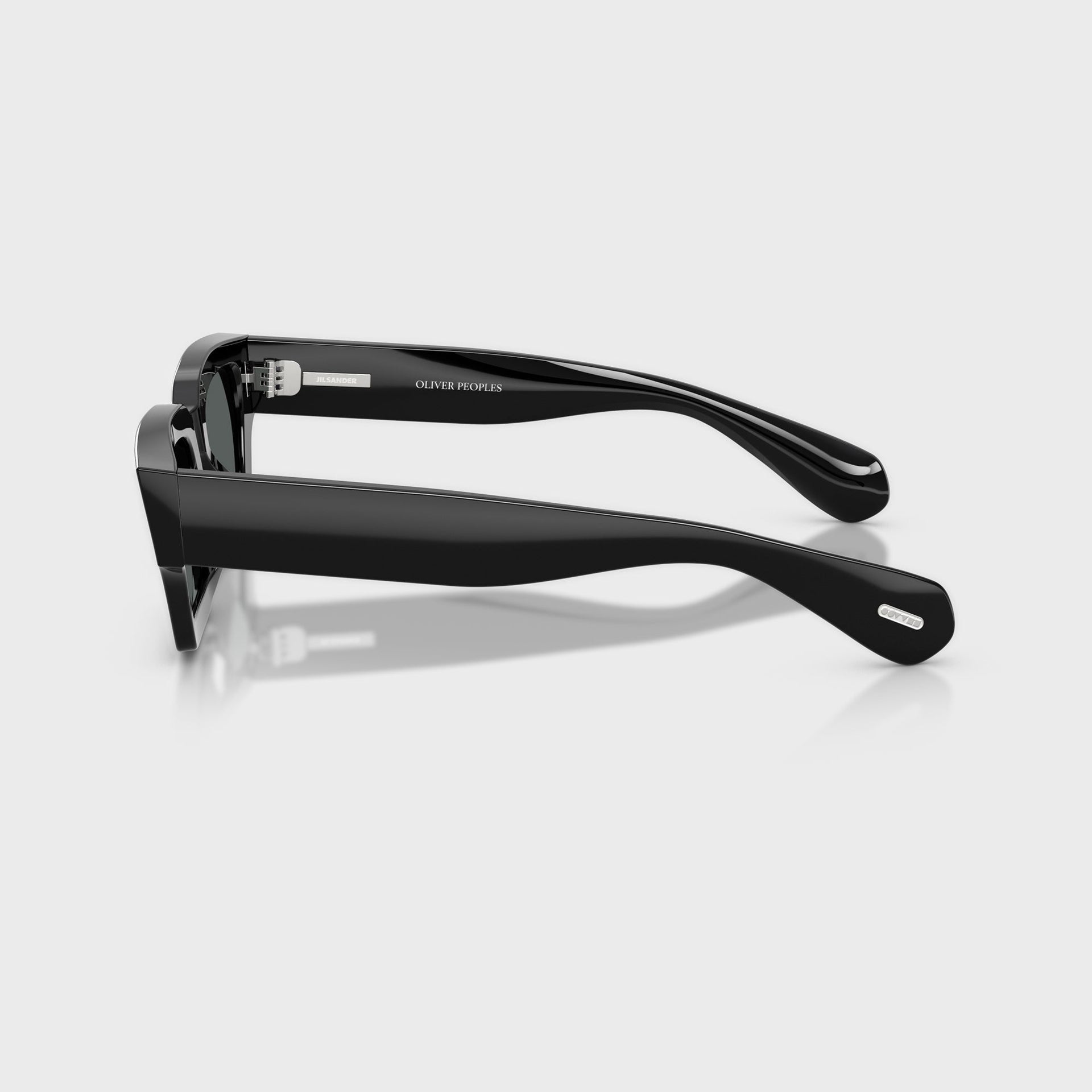 Oliver Peoples x Jil Sander Edition 6 Sunglasses - Black / Carbon Grey