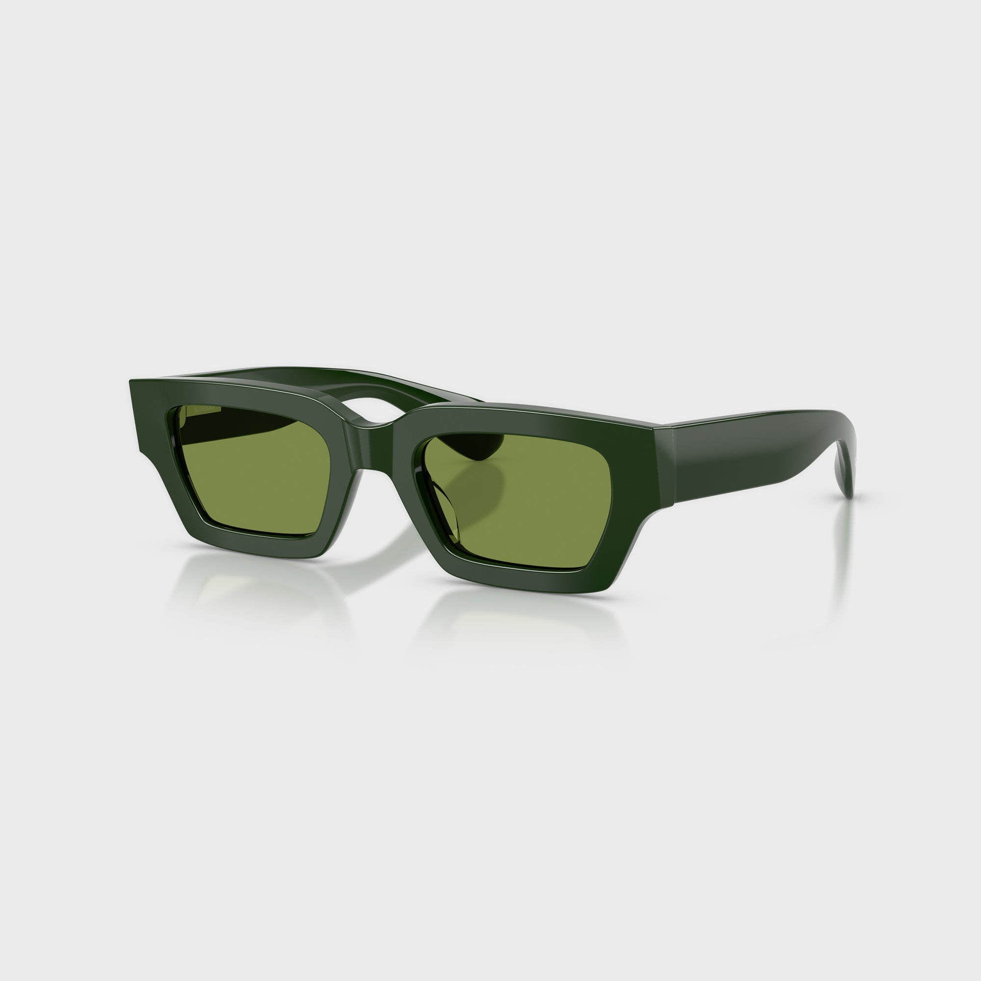 Oliver Peoples x Jil Sander Edition 6 Sunglasses - Dark Green