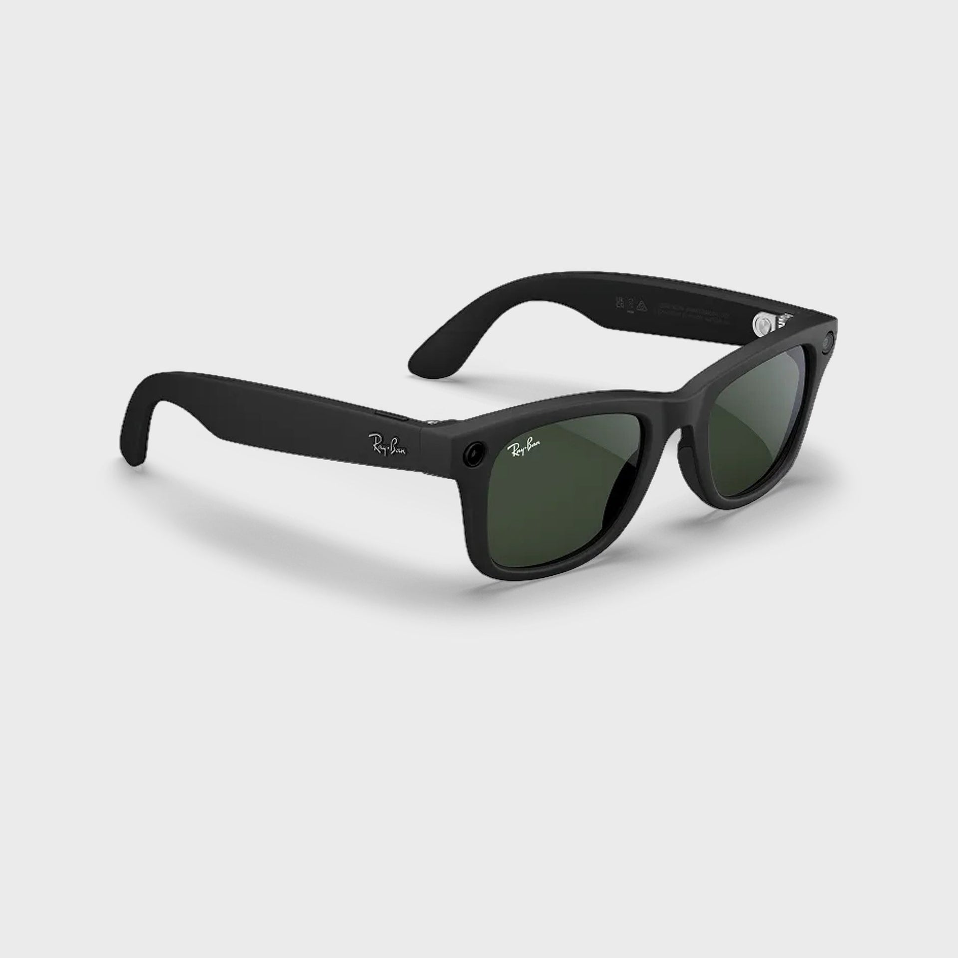 Ray Ban Meta Wayfarer - Matte Black / Transitions Graphite