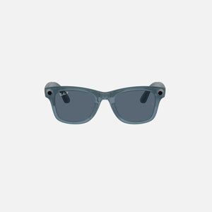 Ray Ban Meta Wayfarer - Matte Jeans Polar Dusty Blue