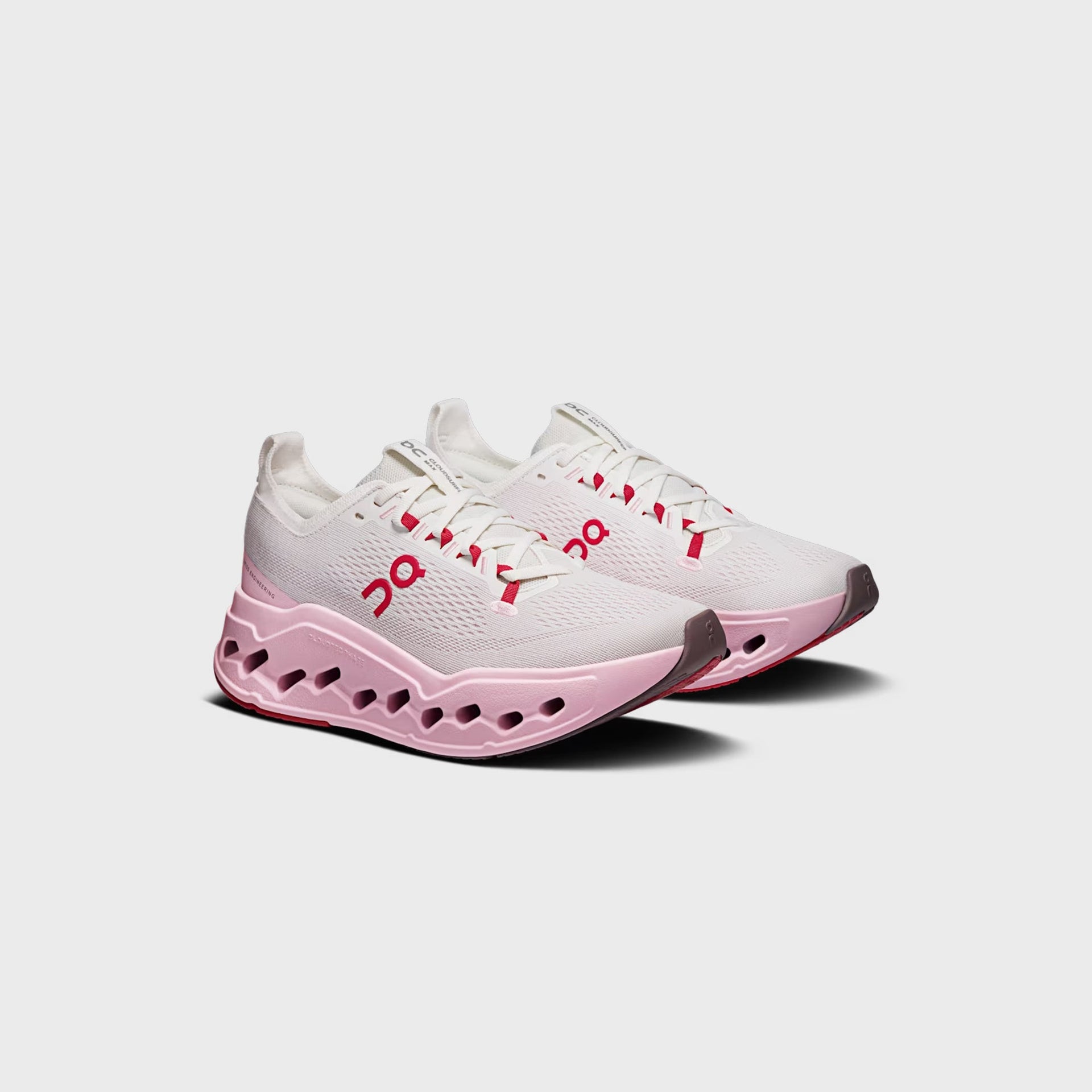 On Running WMNS Cloudsurfer Max - Ivory White / Light Pink